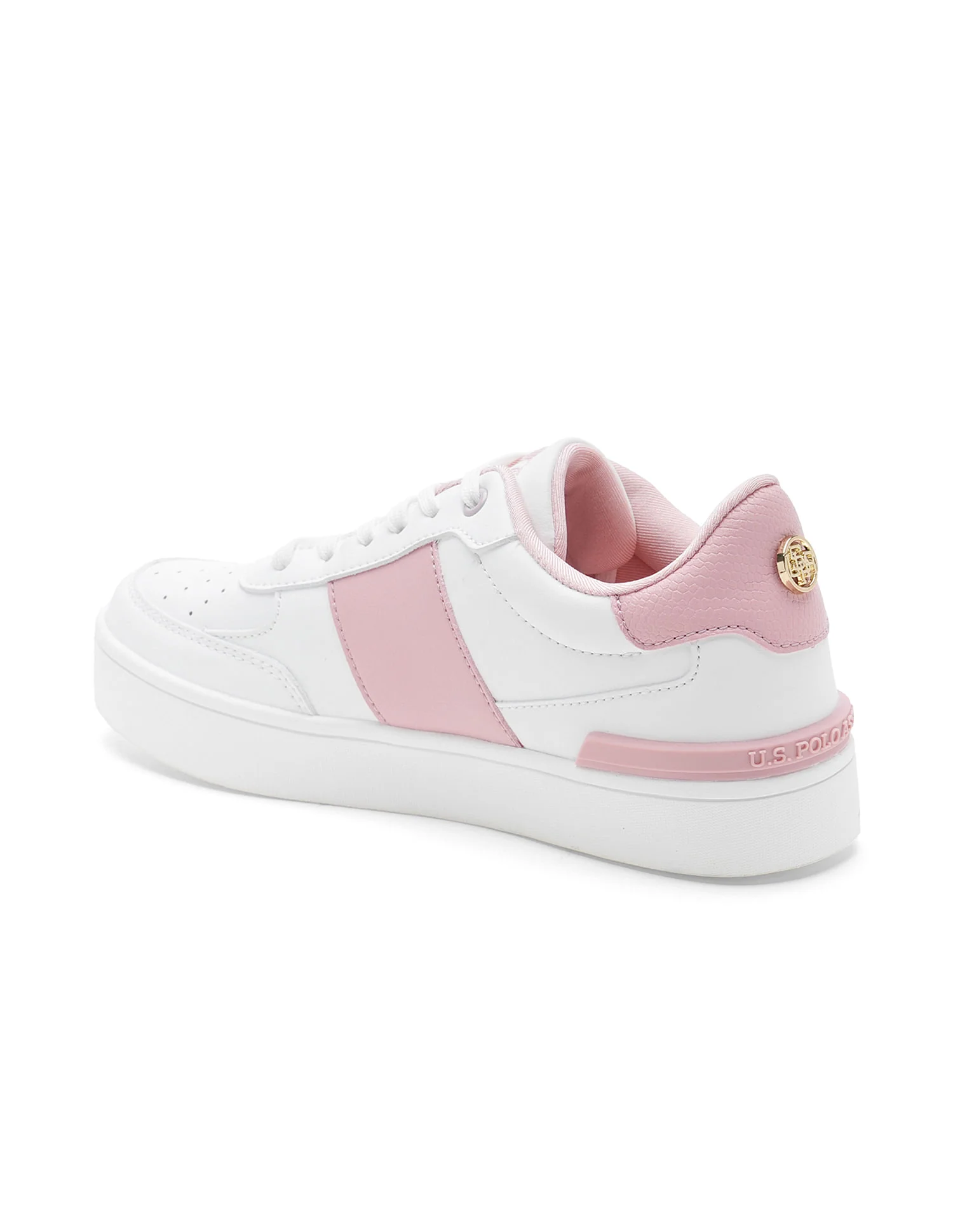 Women Metallic Logo Uno Sneakers - Image 4