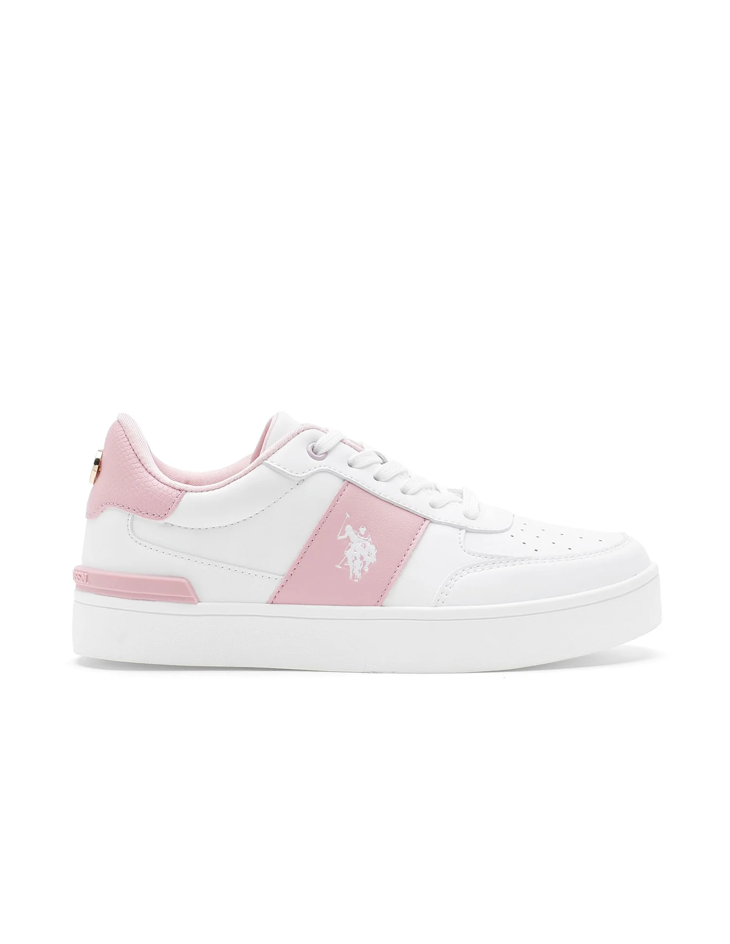 Women Metallic Logo Uno Sneakers - Image 5