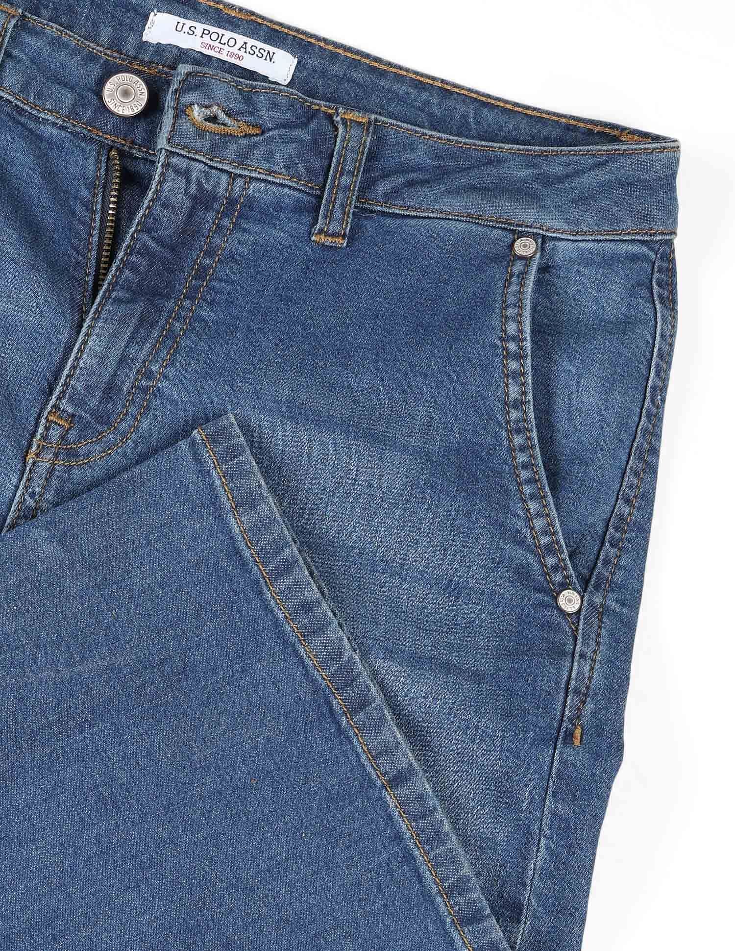 Mid Rise Bootcut Jeans - Image 2