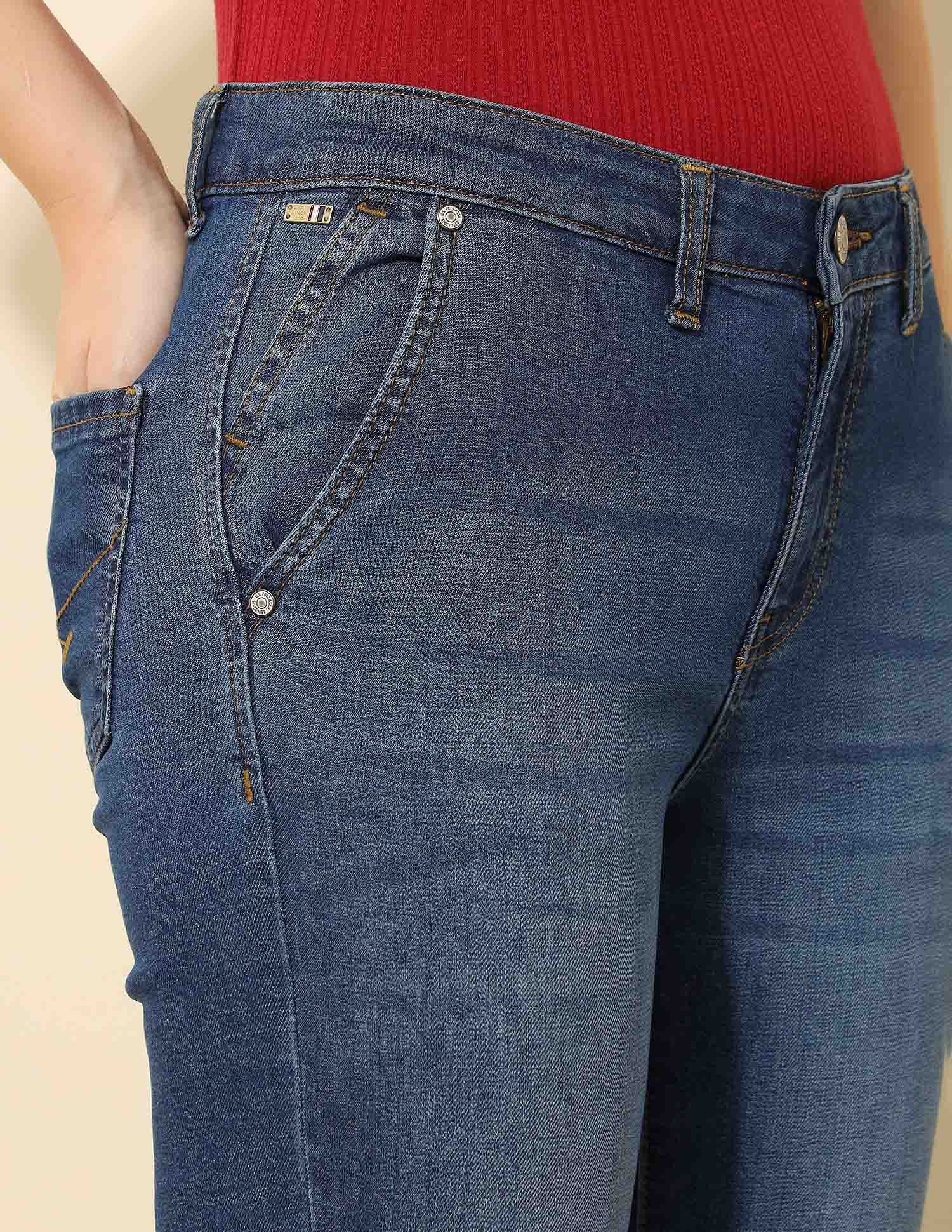 Mid Rise Bootcut Jeans - Image 7