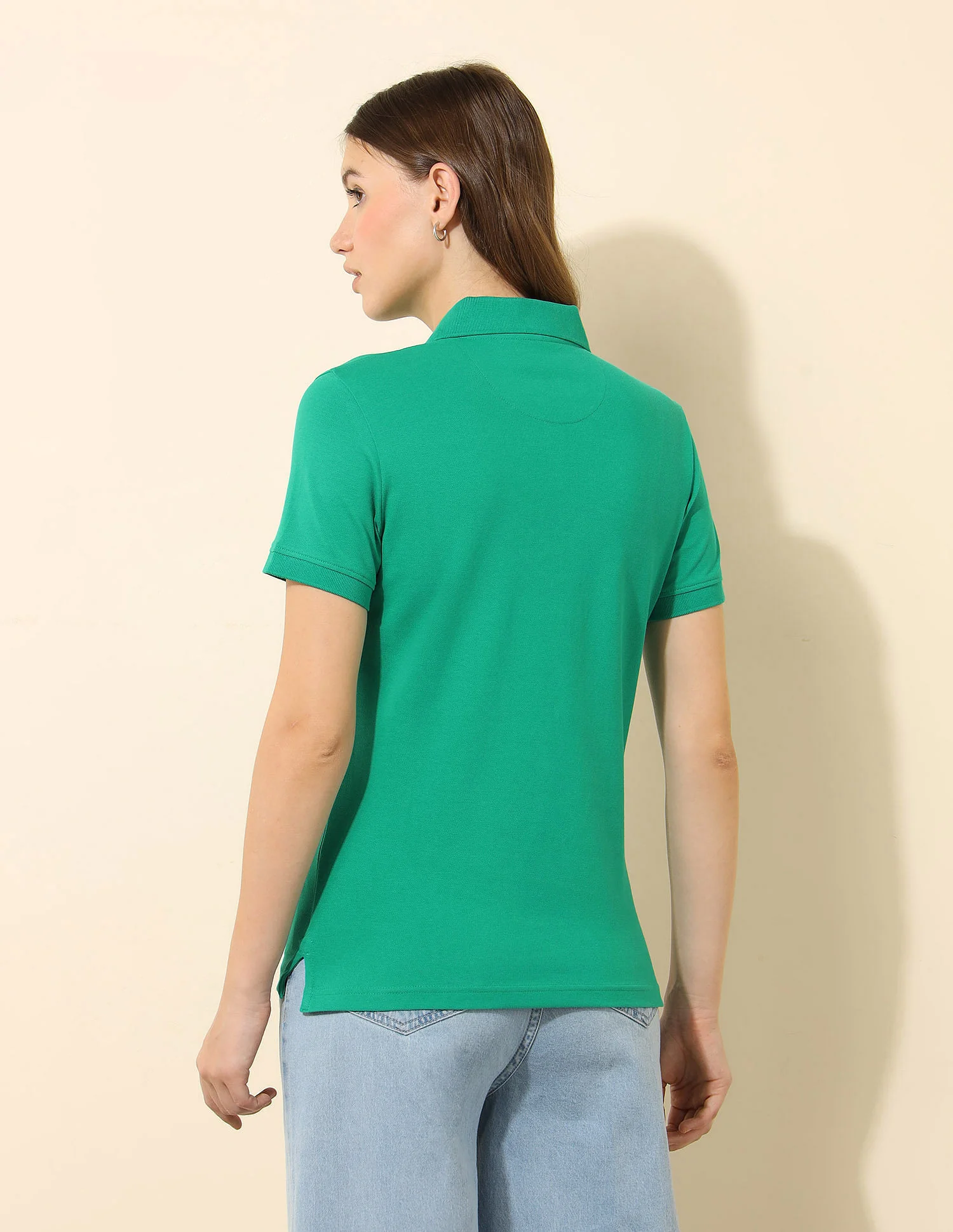 Regular Fit Solid Polo Shirt - Image 5