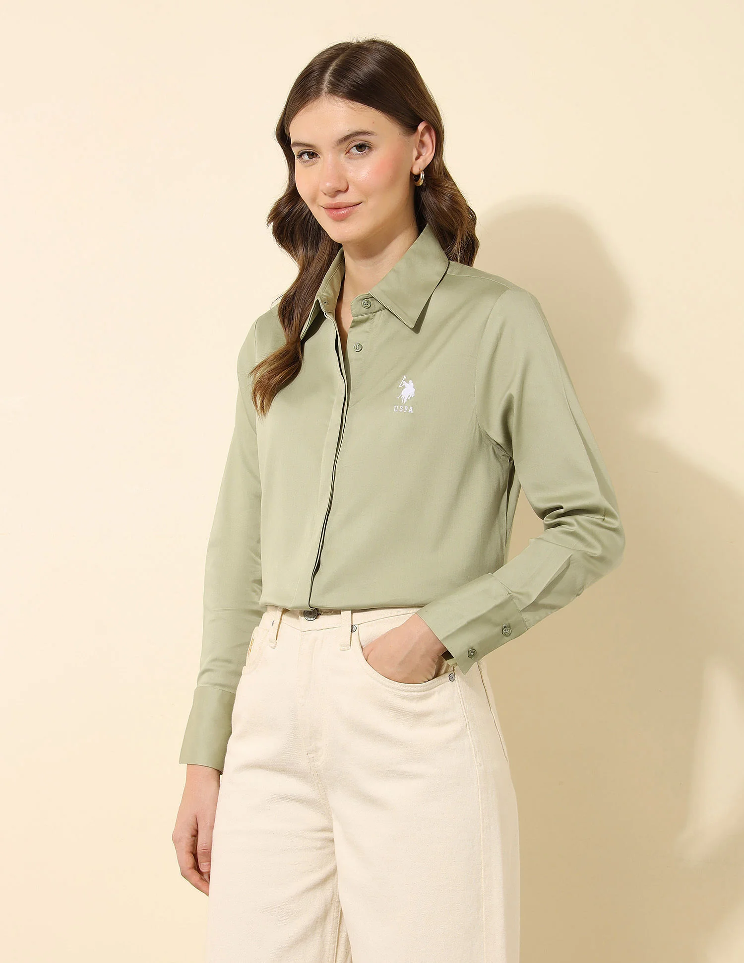 Satin Regular Fit Shirt - Image 4
