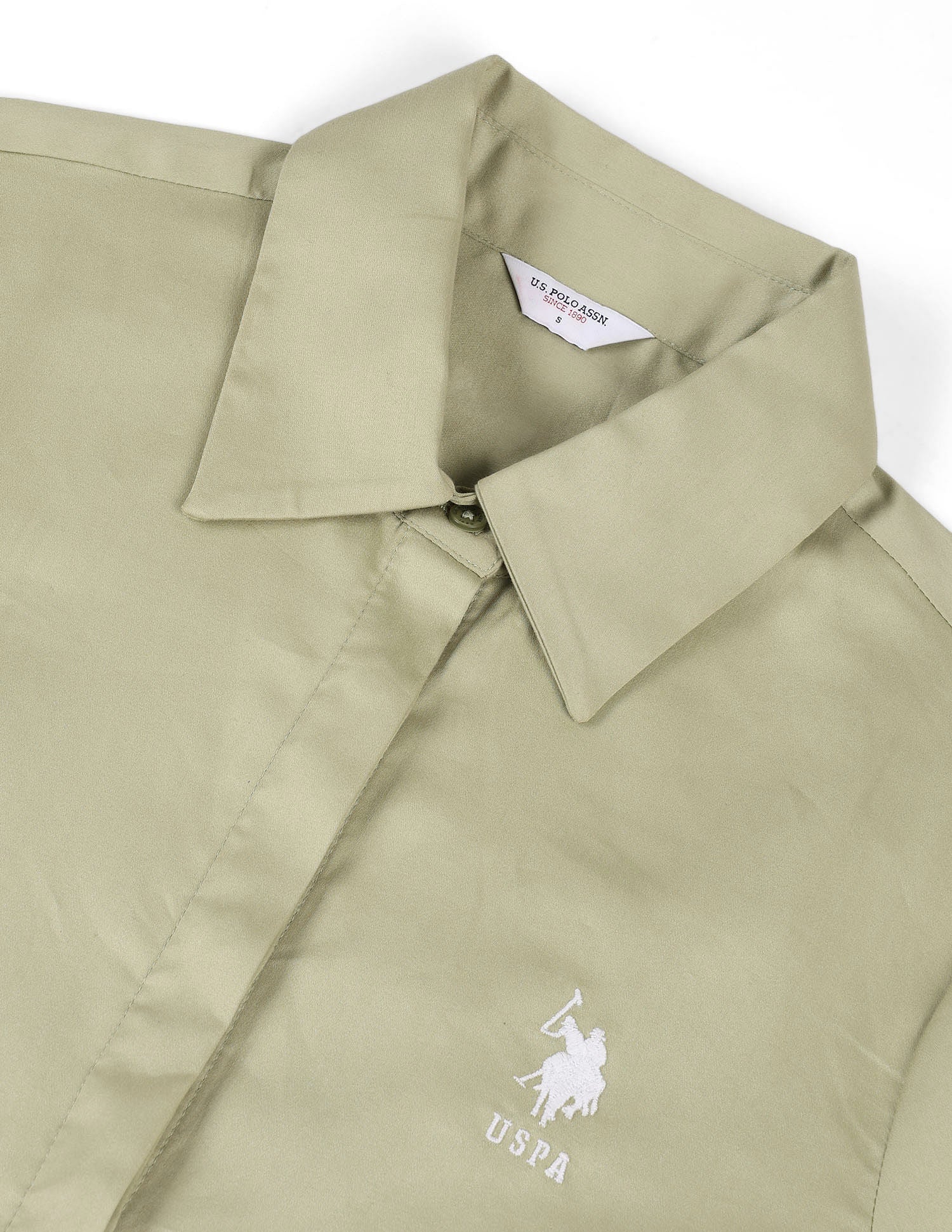 Satin Regular Fit Shirt - Image 8