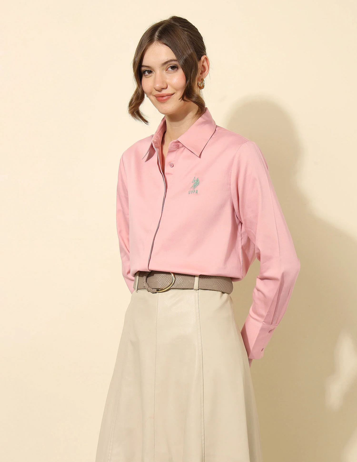Satin Regular Fit Shirt - Image 4