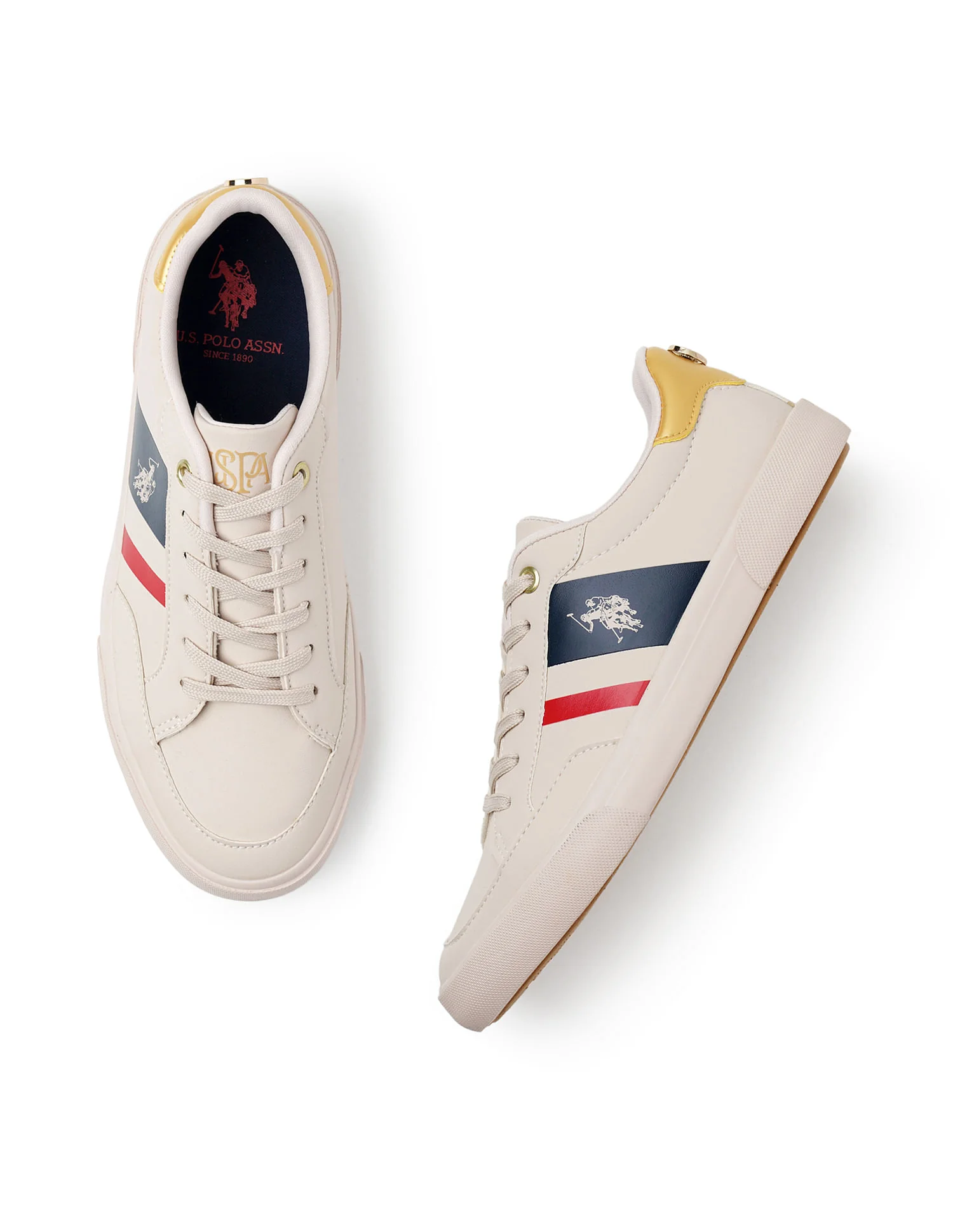 Women Signature Stripe Harper Sneakers - Image 3