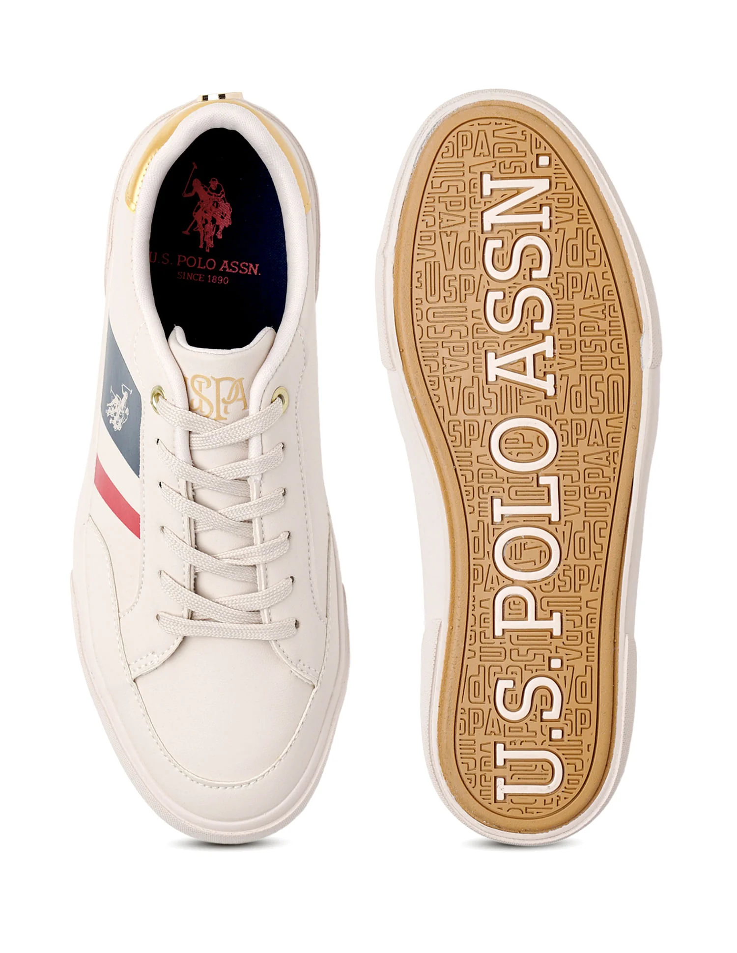 Women Signature Stripe Harper Sneakers - Image 6