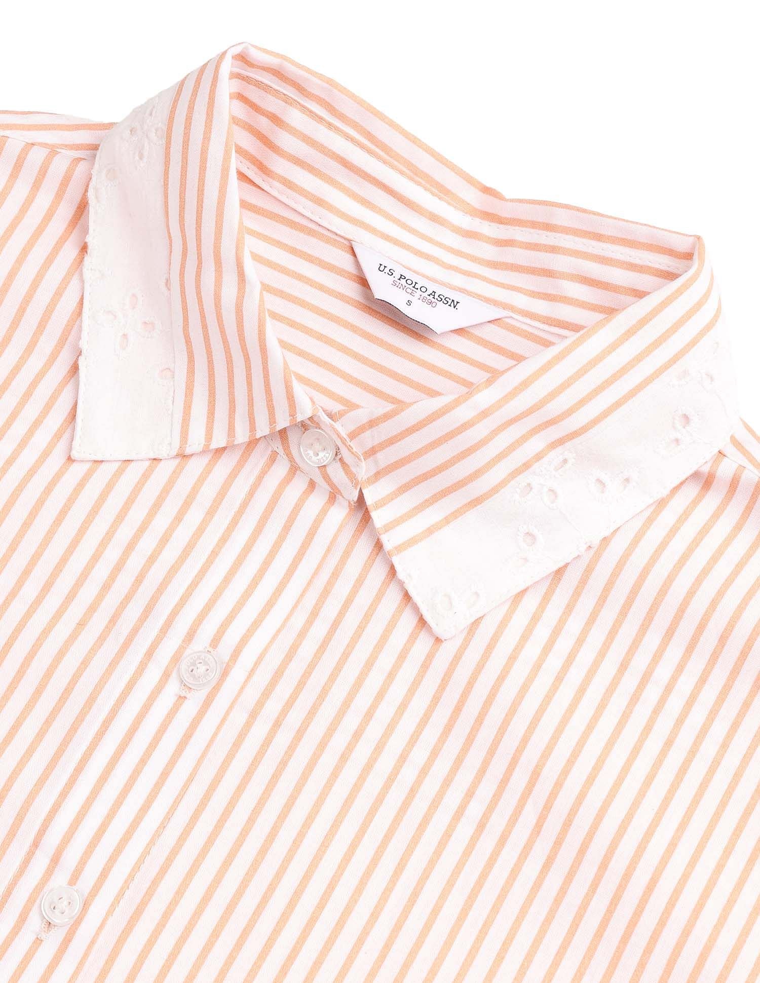 Vertical Striped Regular Fit Shirt - Image 8