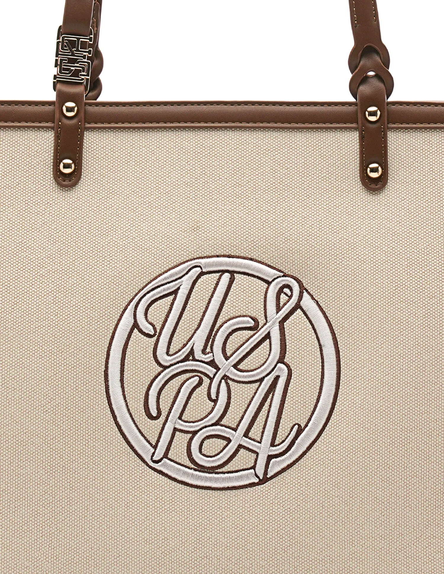 Ava Monogram Tote Bag - Image 8