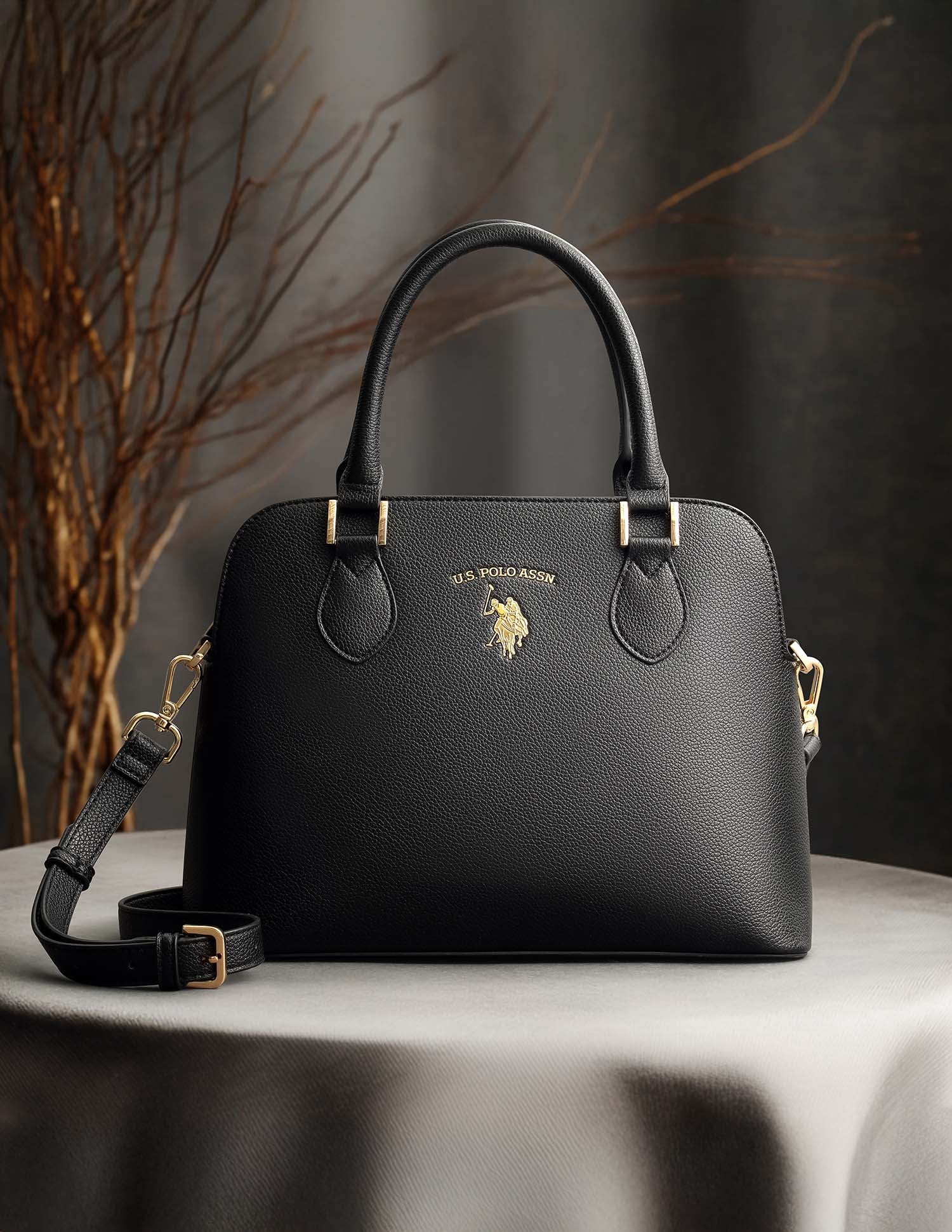 Beth Monogram Dome Handbag