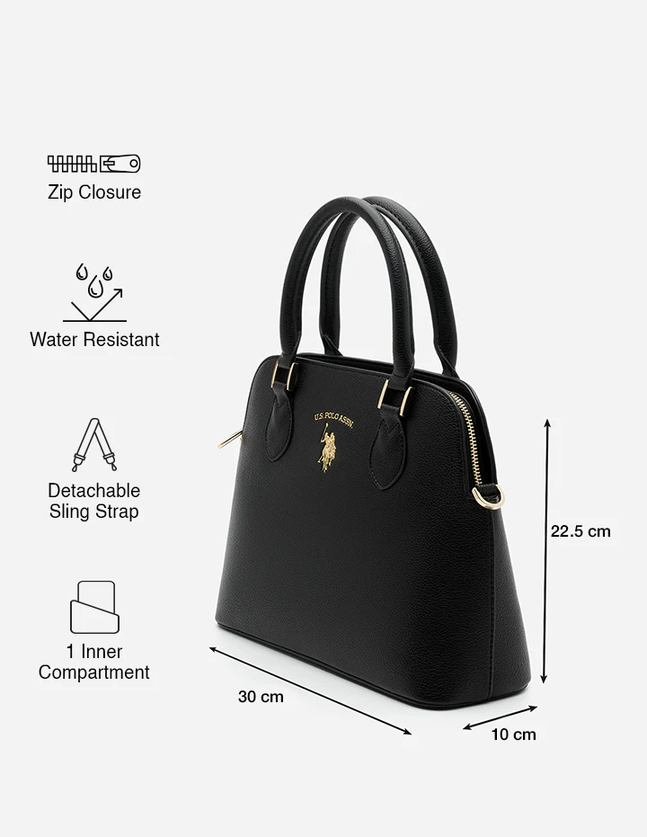 Beth Monogram Dome Handbag - Image 2