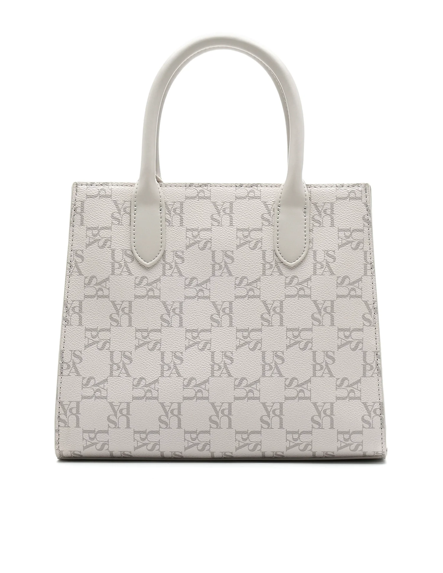 Carol Monogram Satchel Bag - Image 6