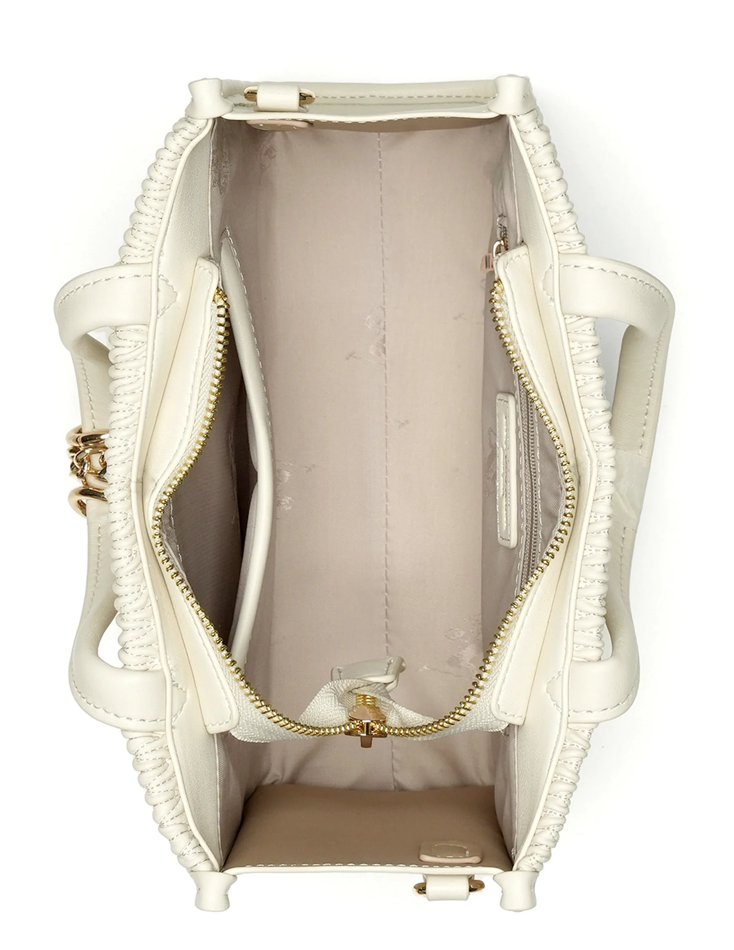 Chloe Textured Satchel Bag - Image 6