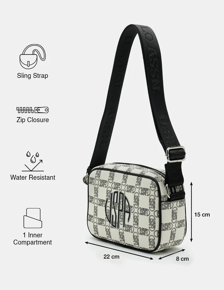 Garet Brand Cross Body Bag - Image 3