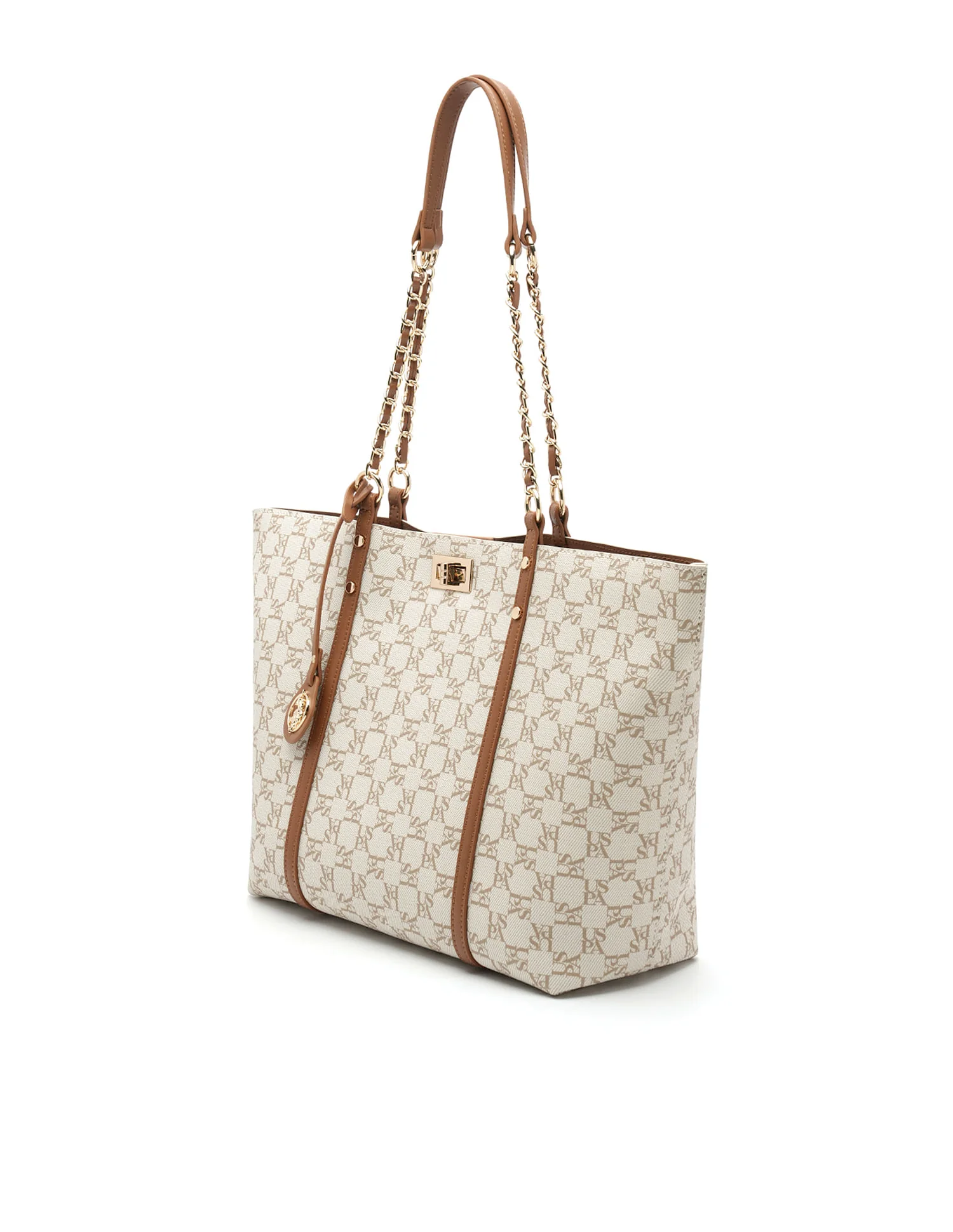 Kylie Monogram Tote Bag - Image 3