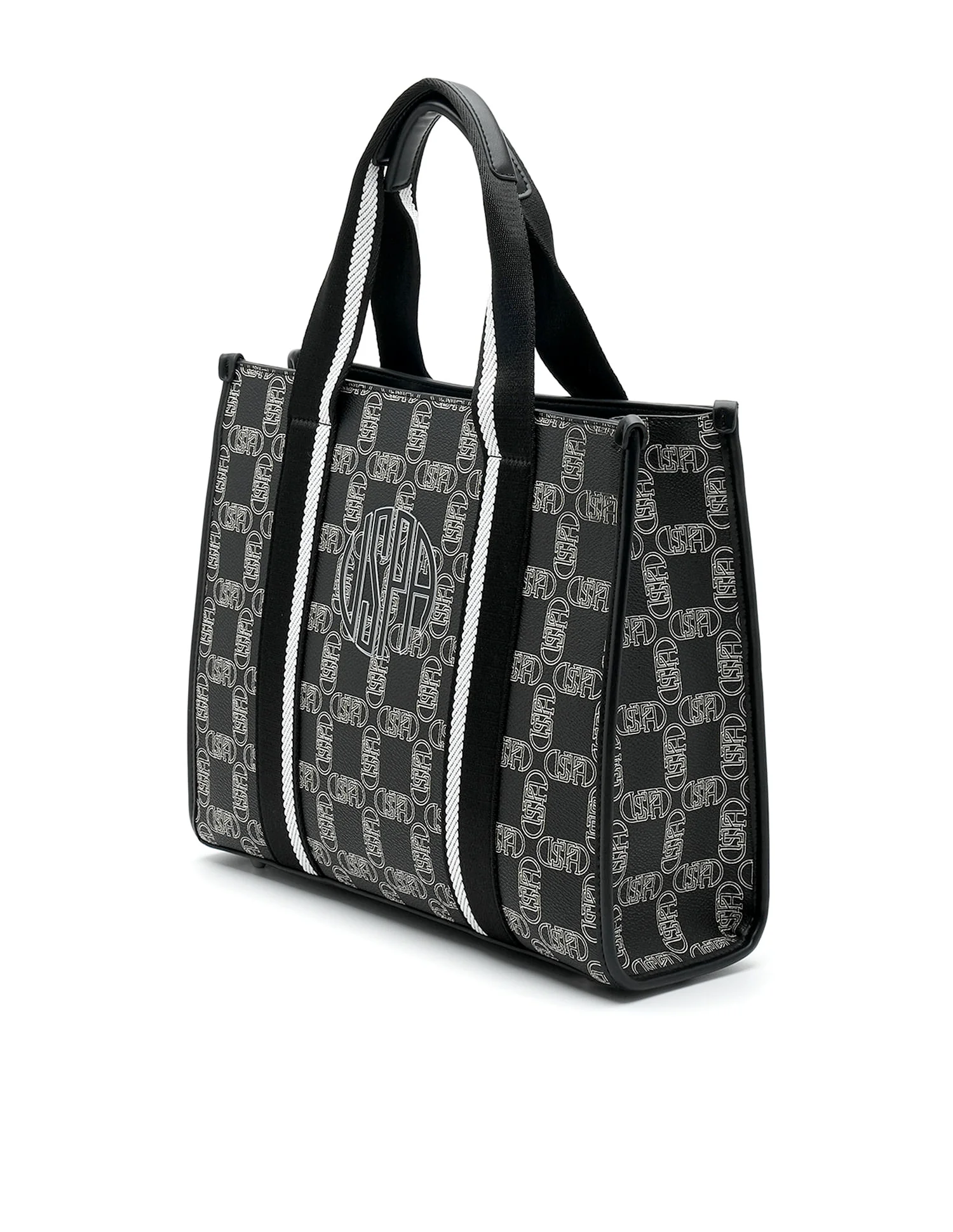 Mendy Monogram Satchel Bag - Image 4