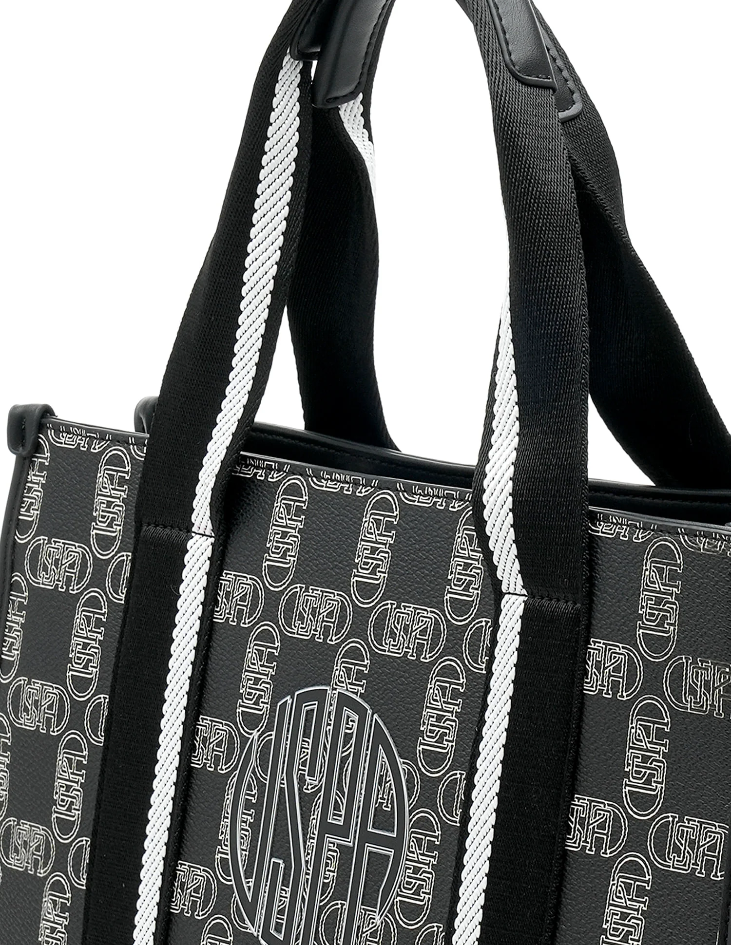 Mendy Monogram Satchel Bag - Image 8