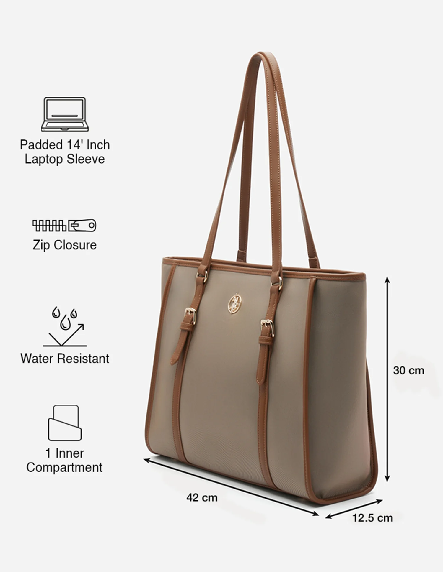 Millie Monogram Tote Bag - Image 4