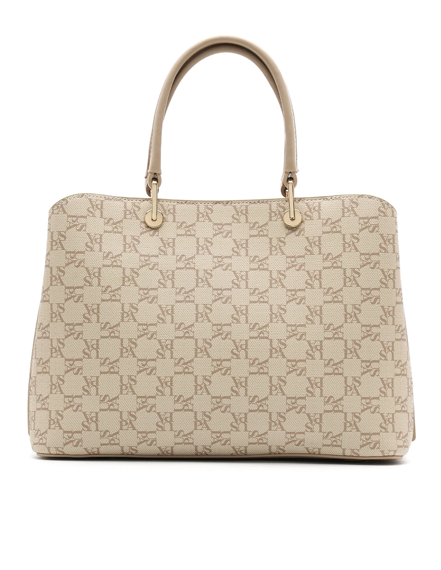 Zoe Monogram Satchel Bag - Image 6