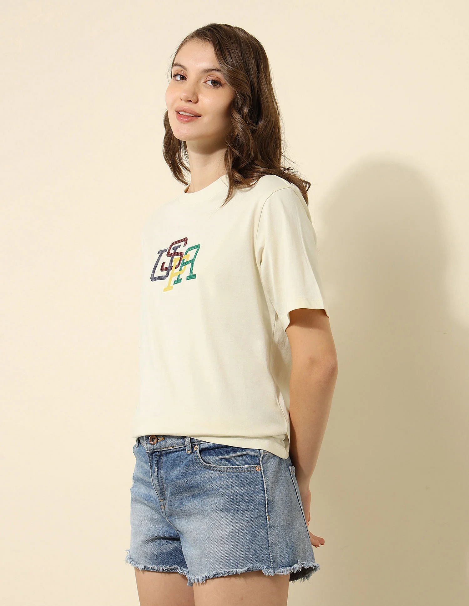 Appliqued Boxy Fit T-Shirt - Image 4