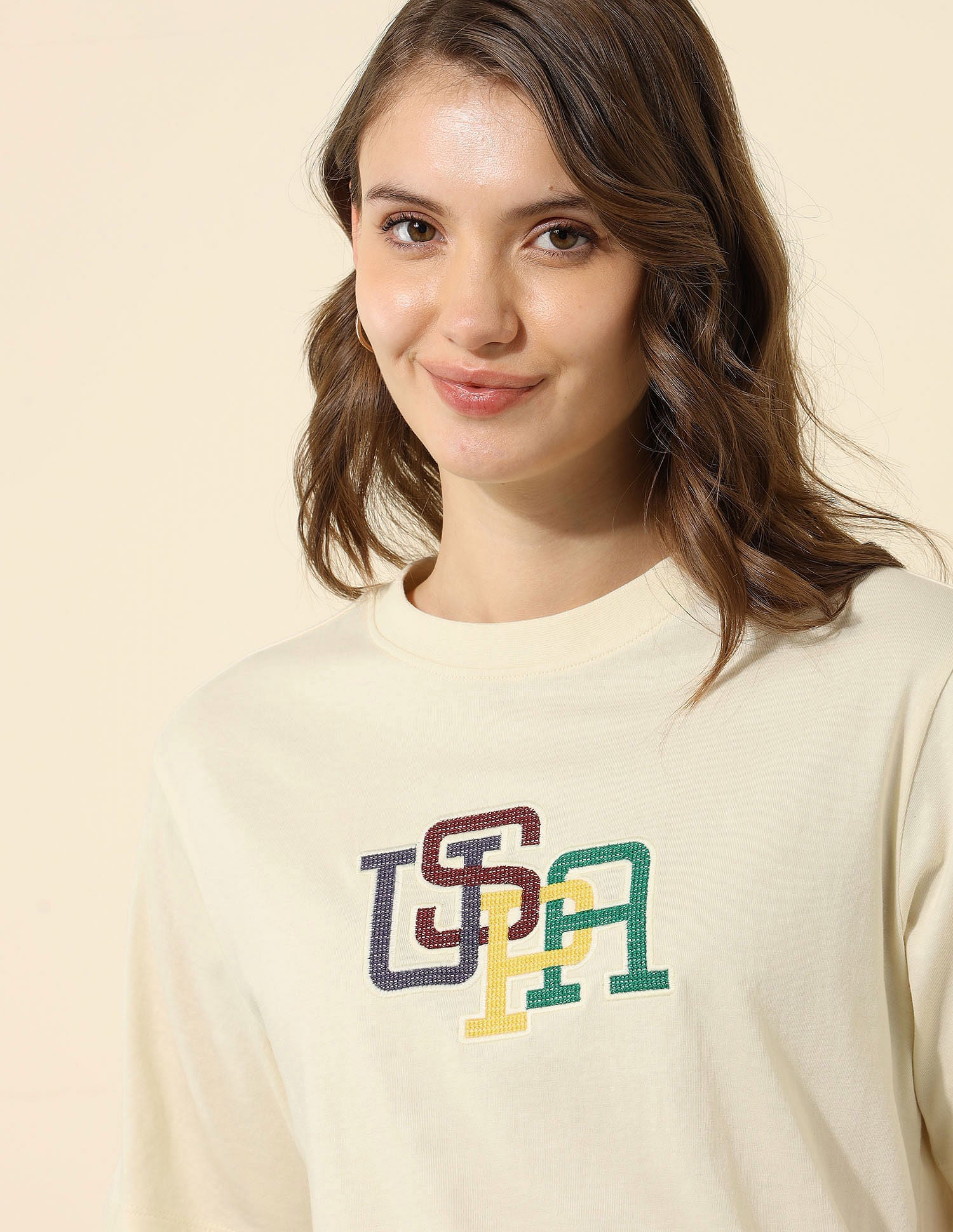 Appliqued Boxy Fit T-Shirt - Image 7