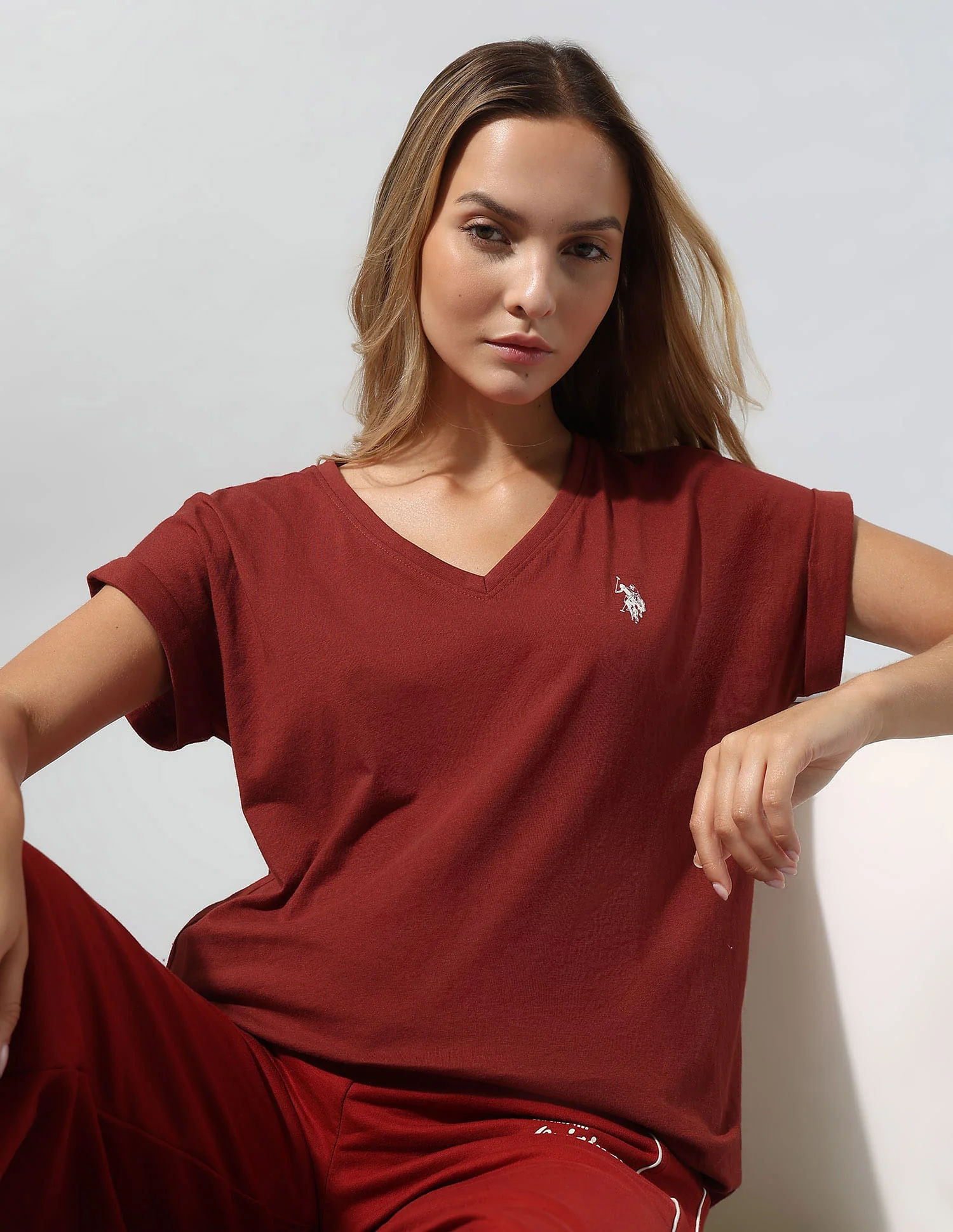 Basic V-Neck Regular T-Shirt