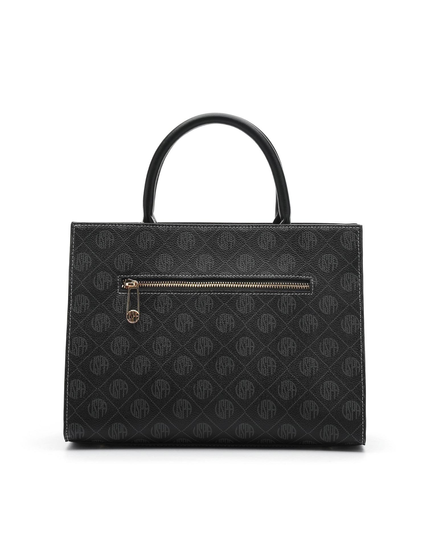 Bernice Monogram Satchel Bag - Image 6