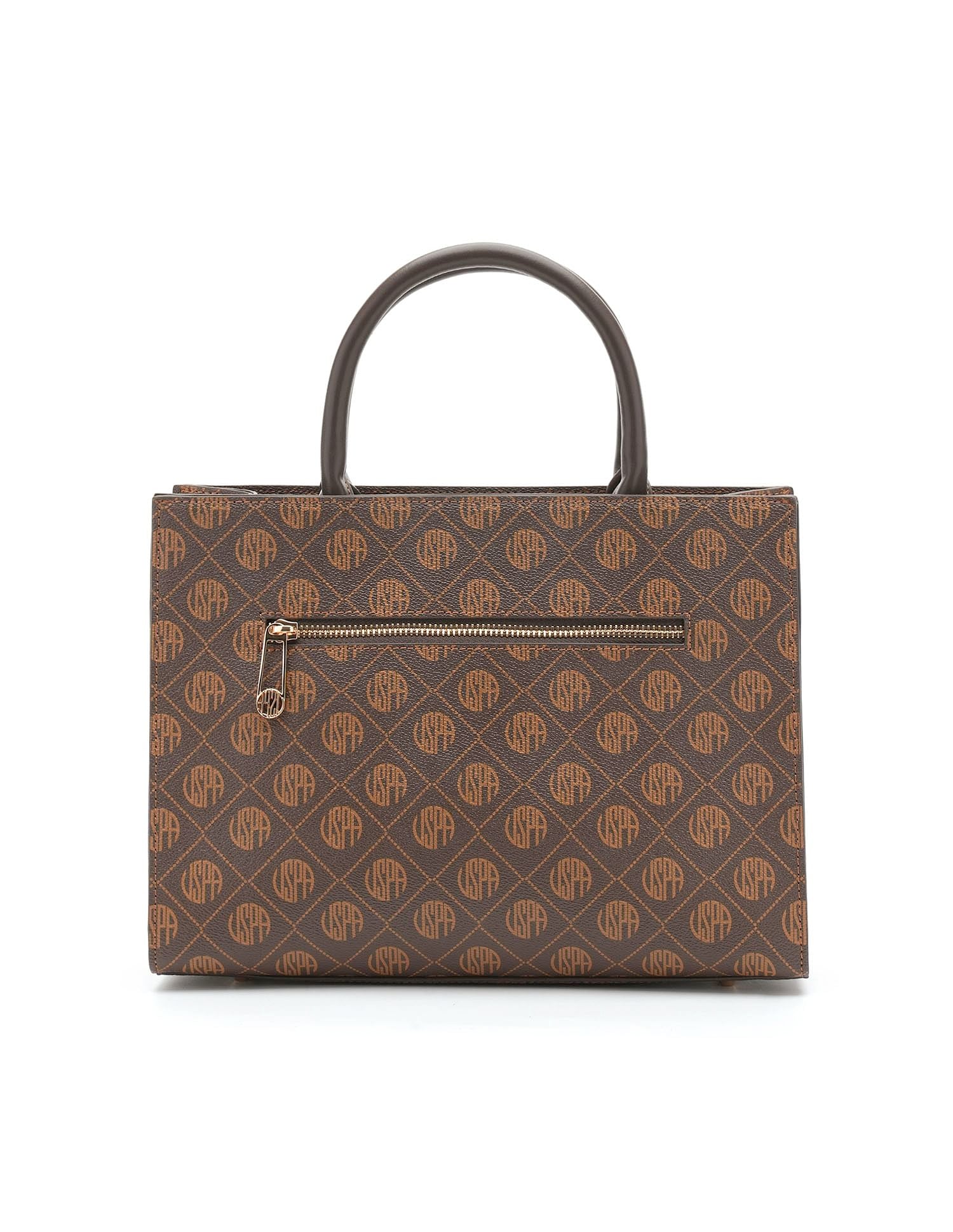 Bernice Monogram Satchel Bag - Image 6