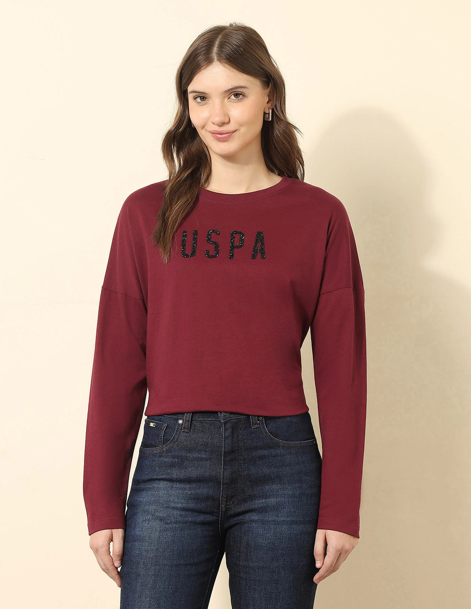 Boxy Fit Brand Embellished T-Shirt - Image 6