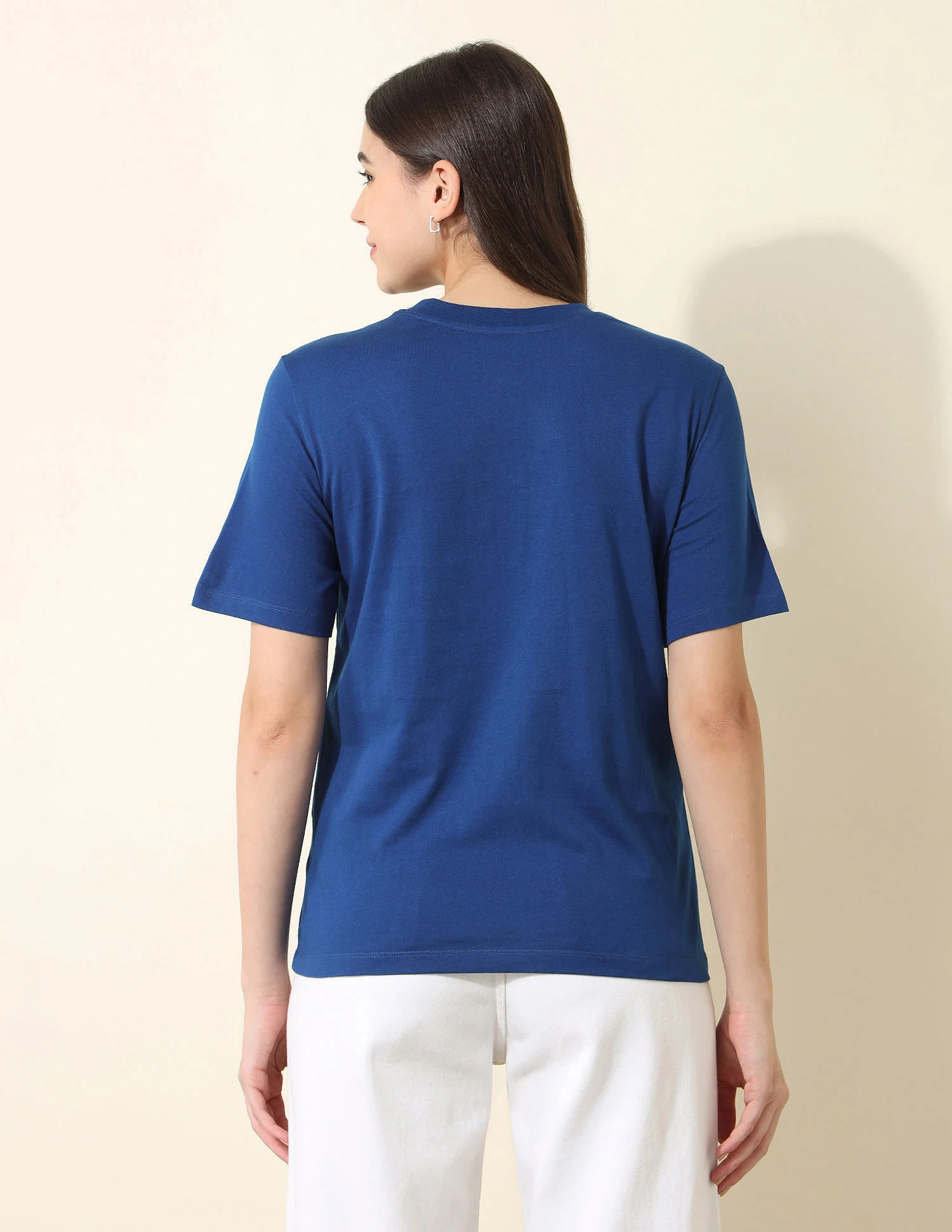 Boxy Fit Brand Embroidered T-Shirt - Image 5