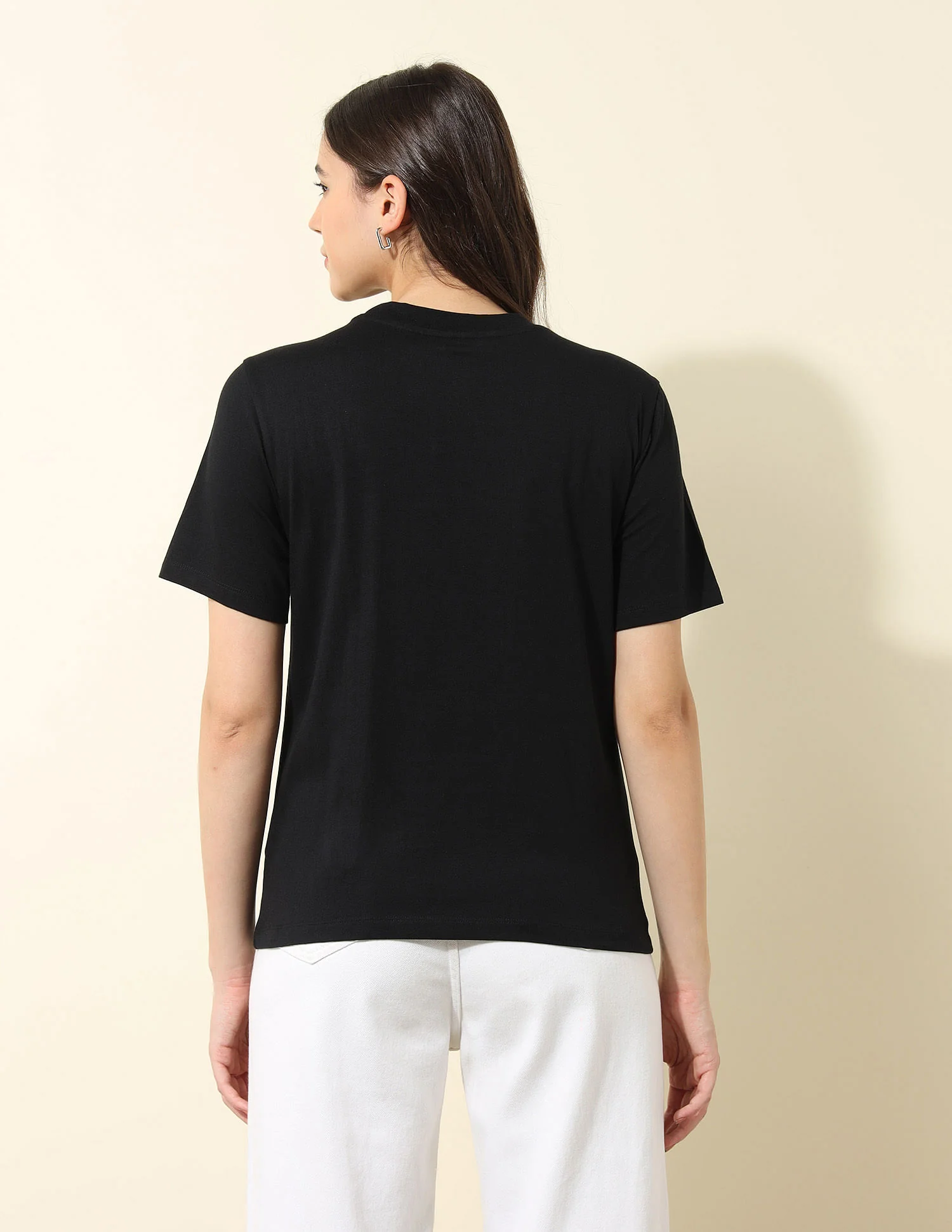 Boxy Fit Brand Printed T-Shirt - Image 5