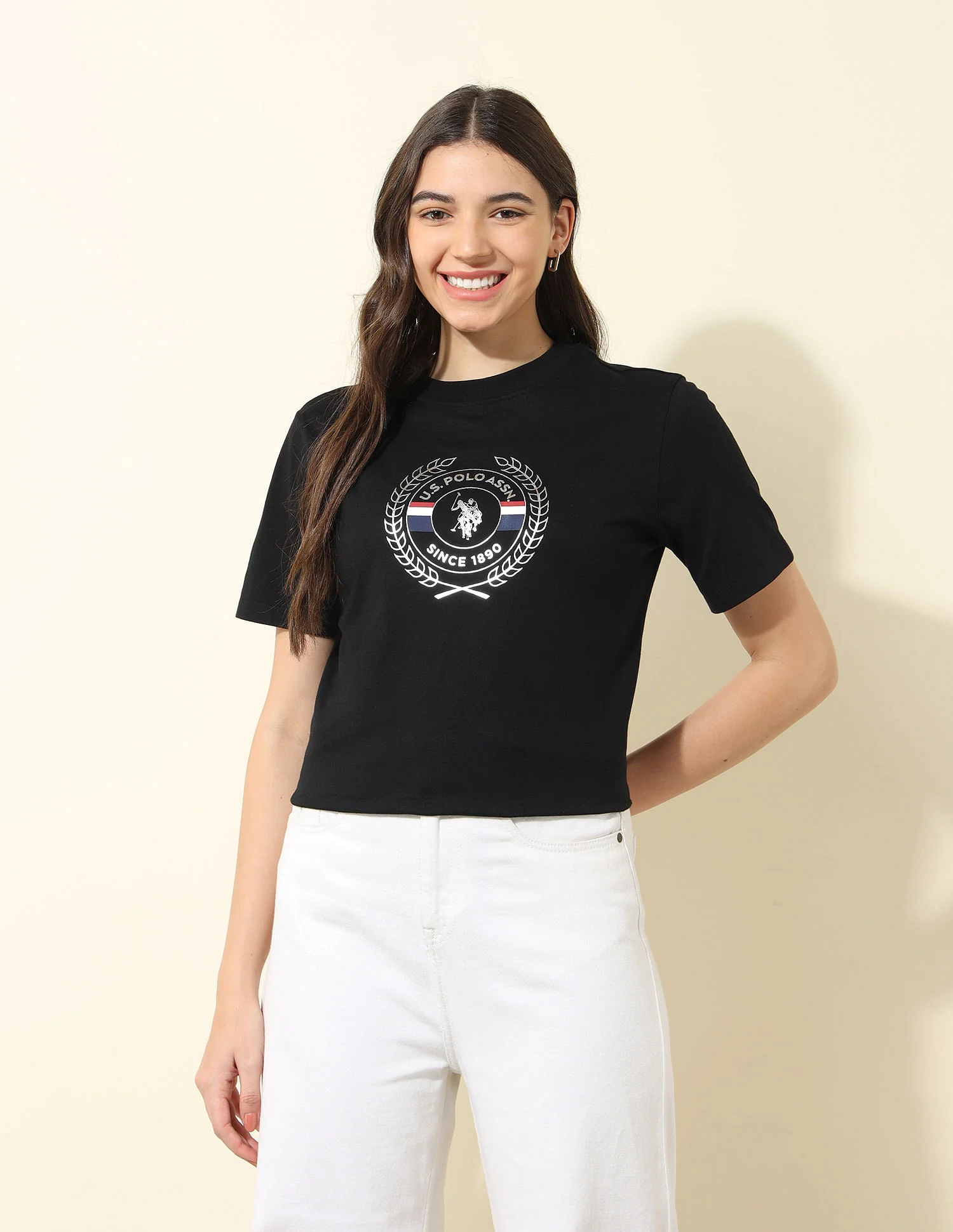 Boxy Fit Brand Printed T-Shirt - Image 6