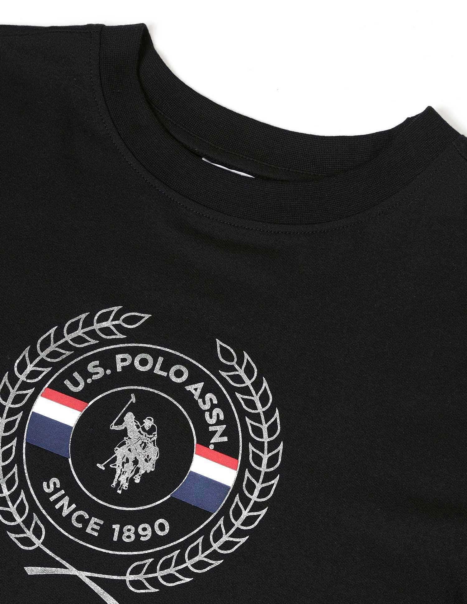 Boxy Fit Brand Printed T-Shirt - Image 8