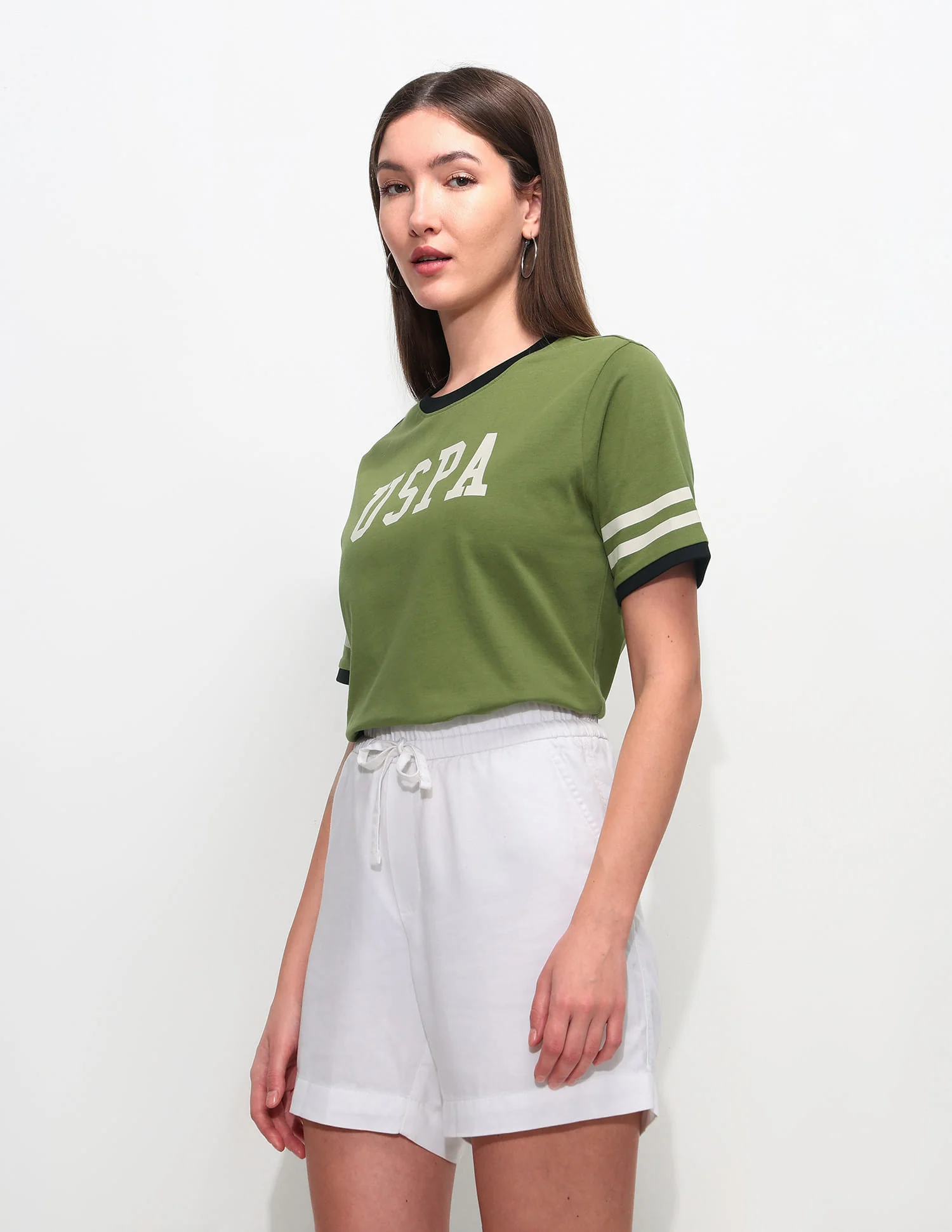 Boxy Fit Brand Printed T-Shirt - Image 4