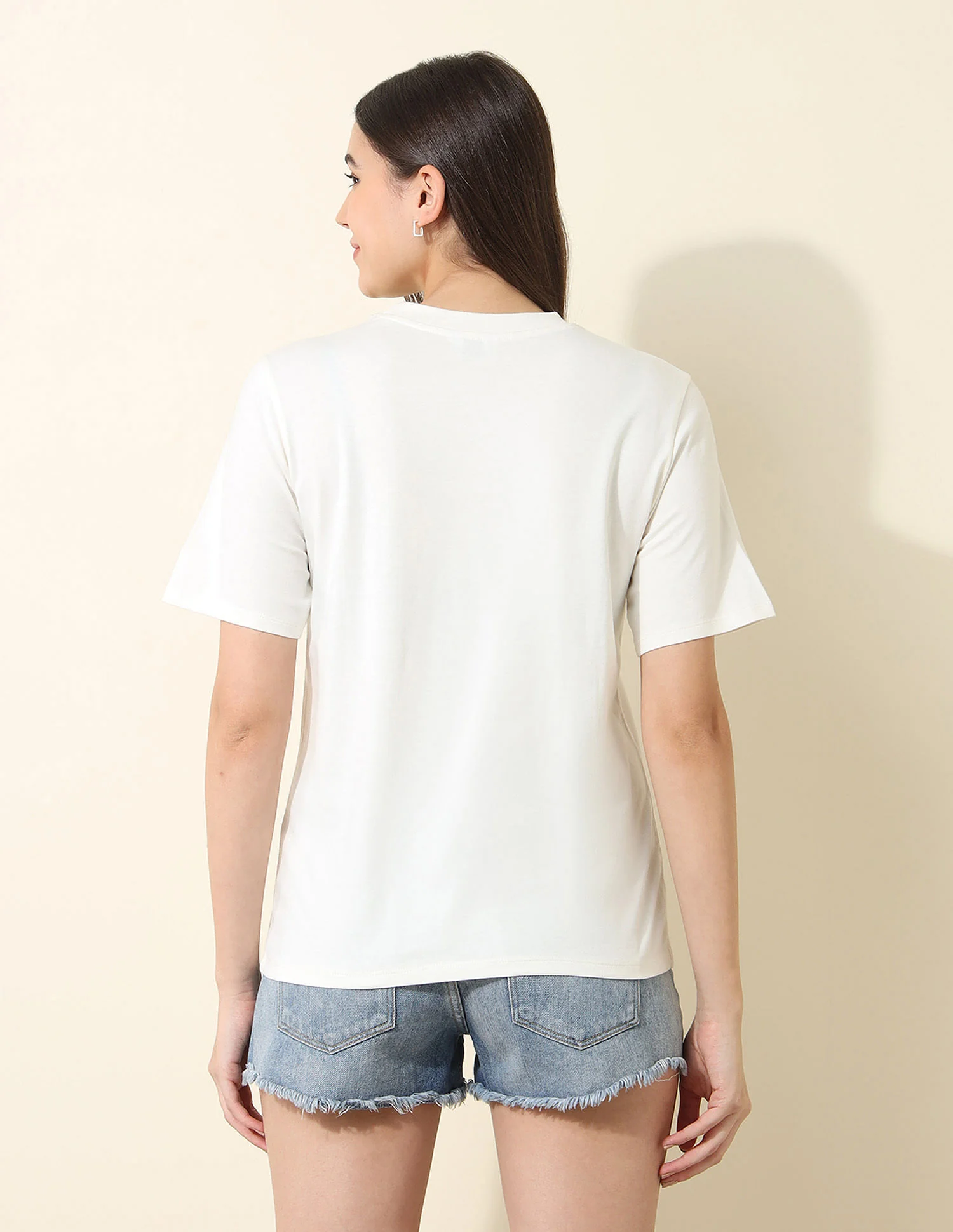 Boxy Fit Brand Printed T-Shirt - Image 5
