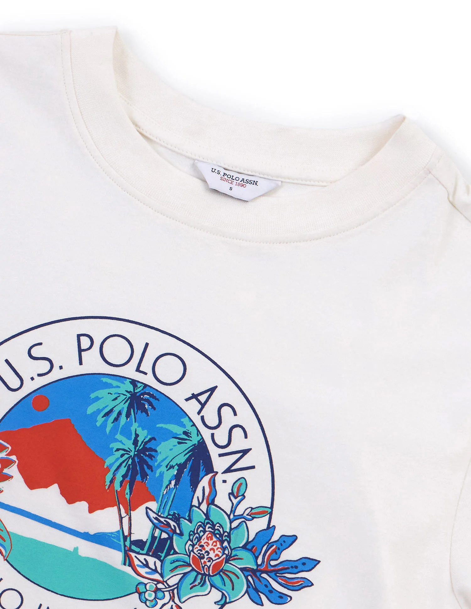 Boxy Fit Brand Printed T-Shirt - Image 8