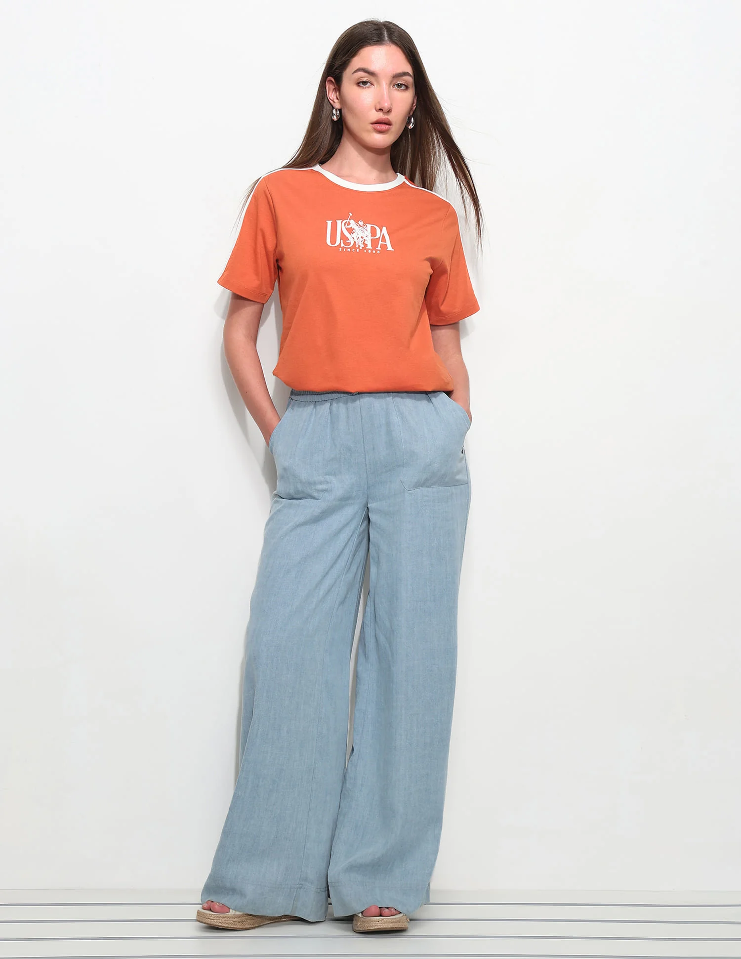 Boxy Fit Brand Printed T-Shirt - Image 3