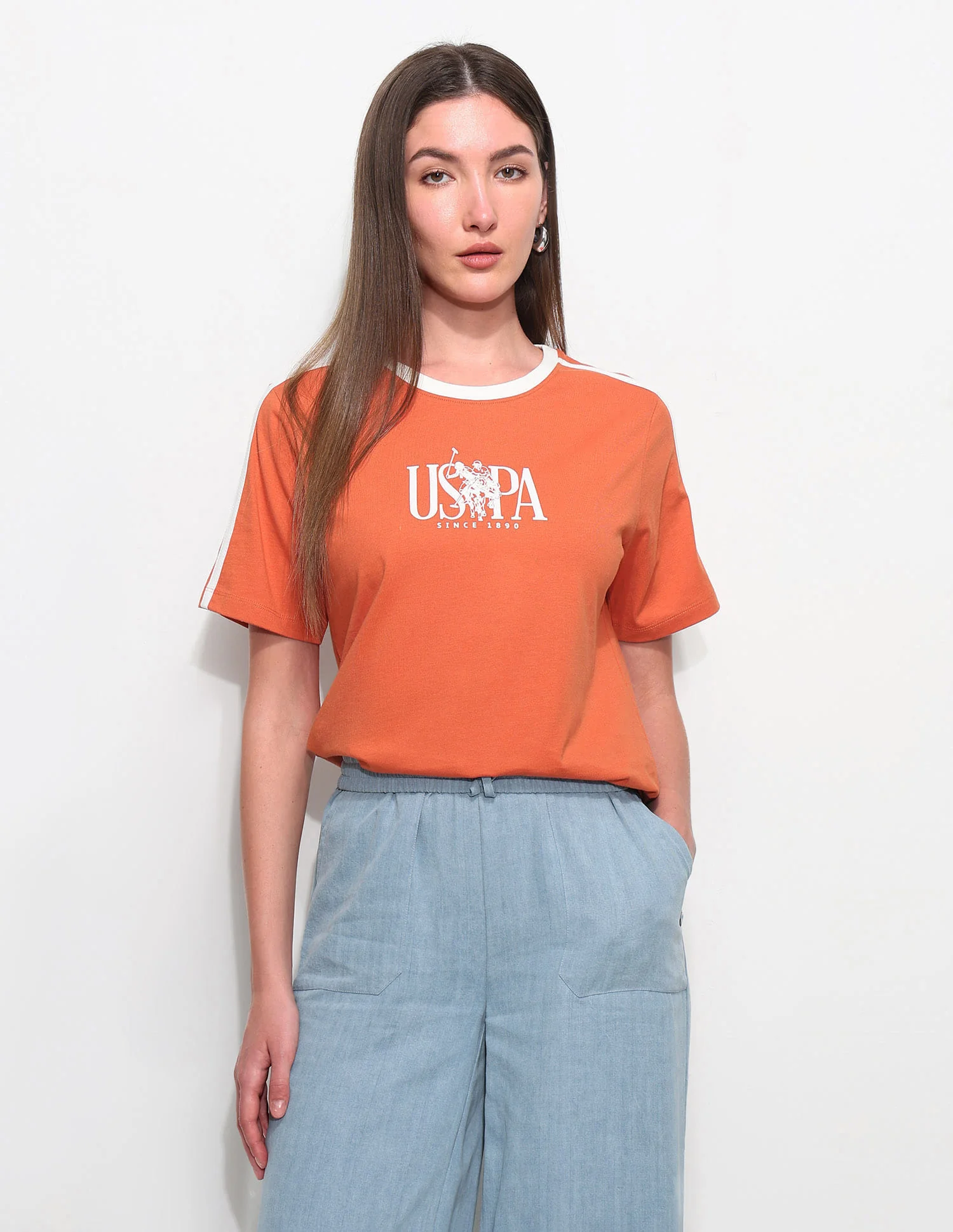 Boxy Fit Brand Printed T-Shirt - Image 6