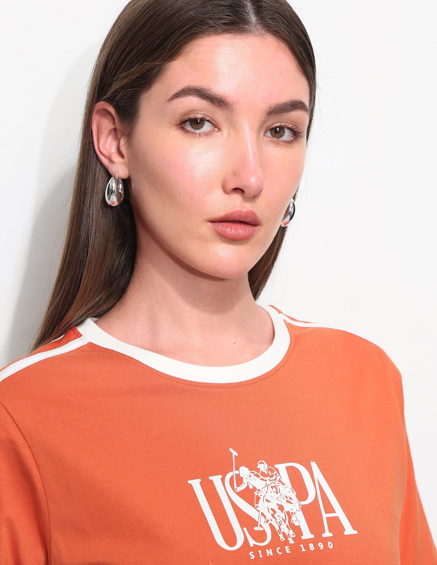 Boxy Fit Brand Printed T-Shirt - Image 7