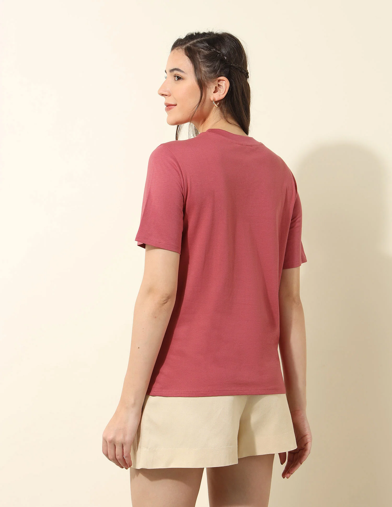 Boxy Fit Brand Printed T-Shirt - Image 5