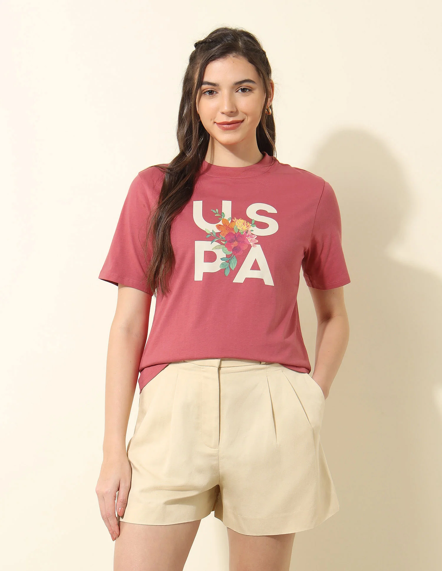 Boxy Fit Brand Printed T-Shirt - Image 6