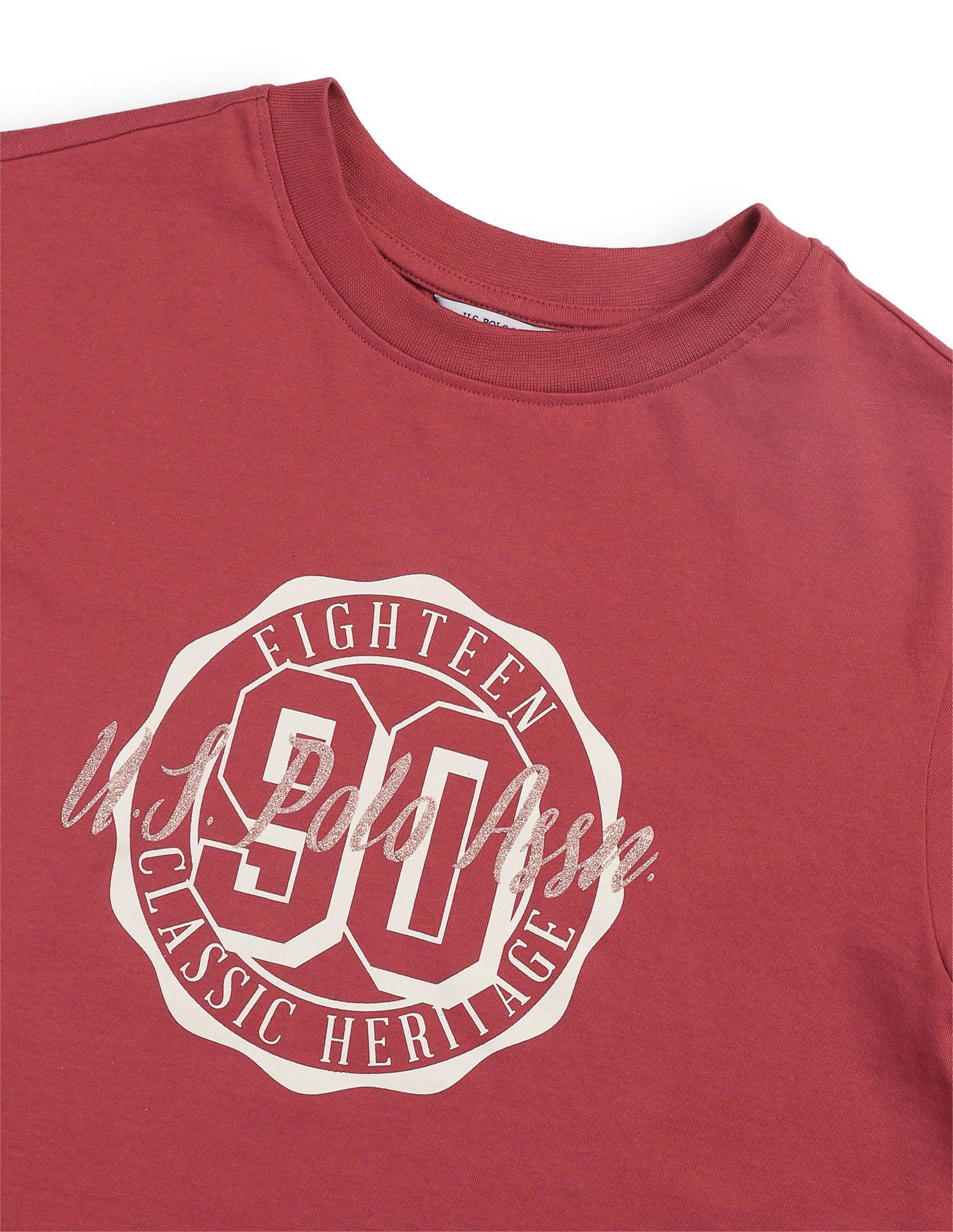Boxy Fit Brand Printed T-Shirt - Image 8
