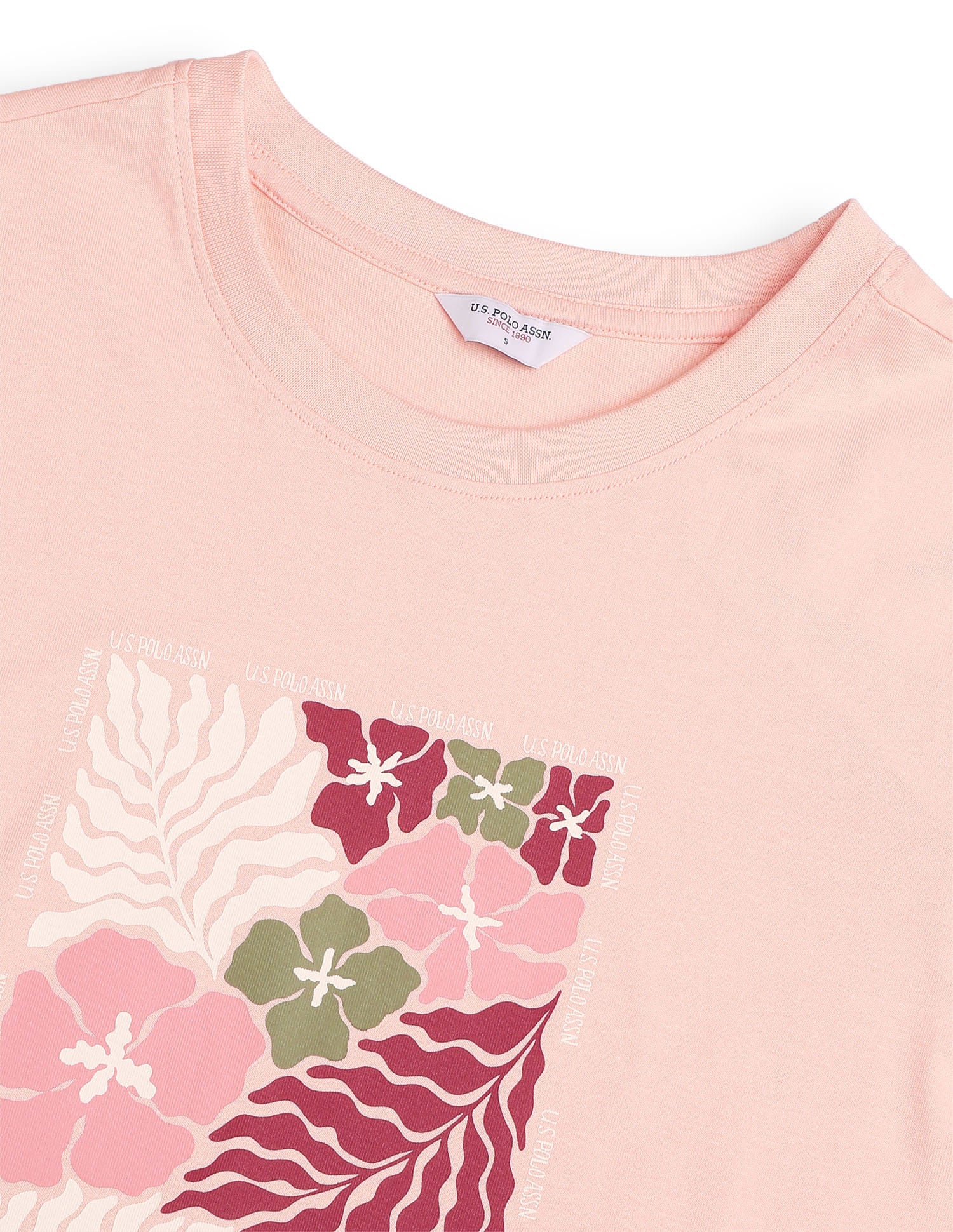 Boxy Fit Floral Printed T-Shirt - Image 8