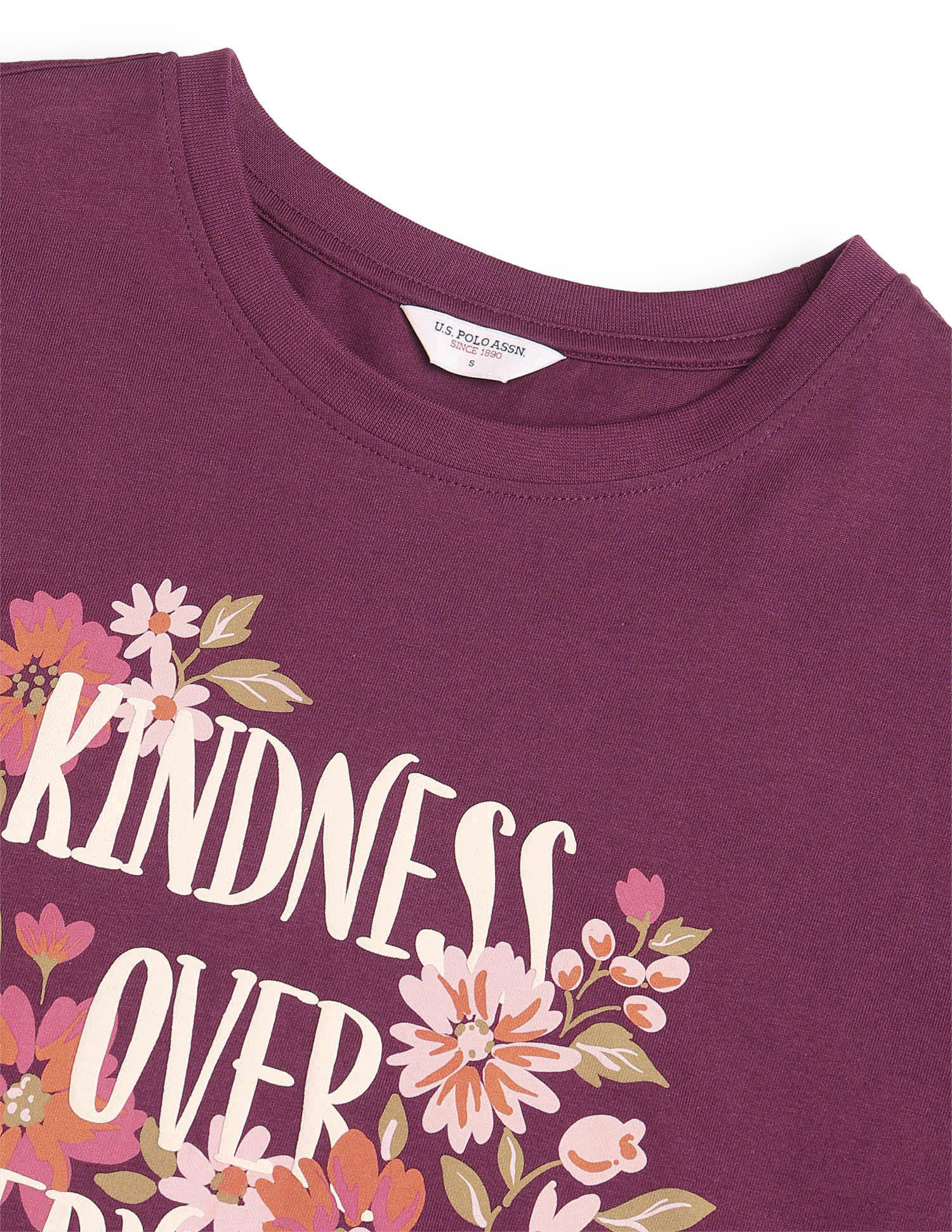 Boxy Fit Floral Printed T-Shirt - Image 8
