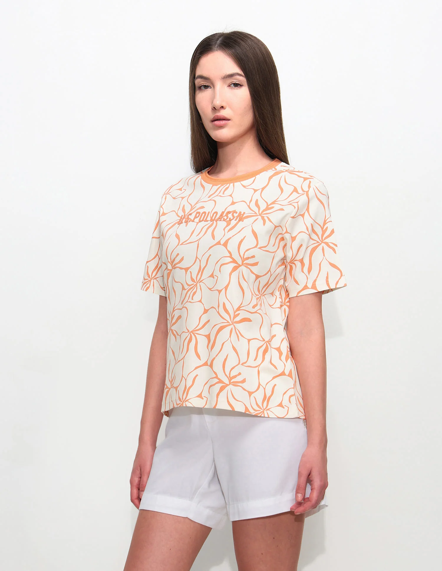 Boxy Fit Floral Printed T-Shirt - Image 4