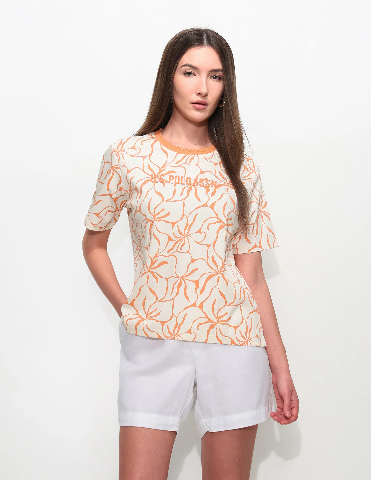 Boxy Fit Floral Printed T-Shirt - Image 6