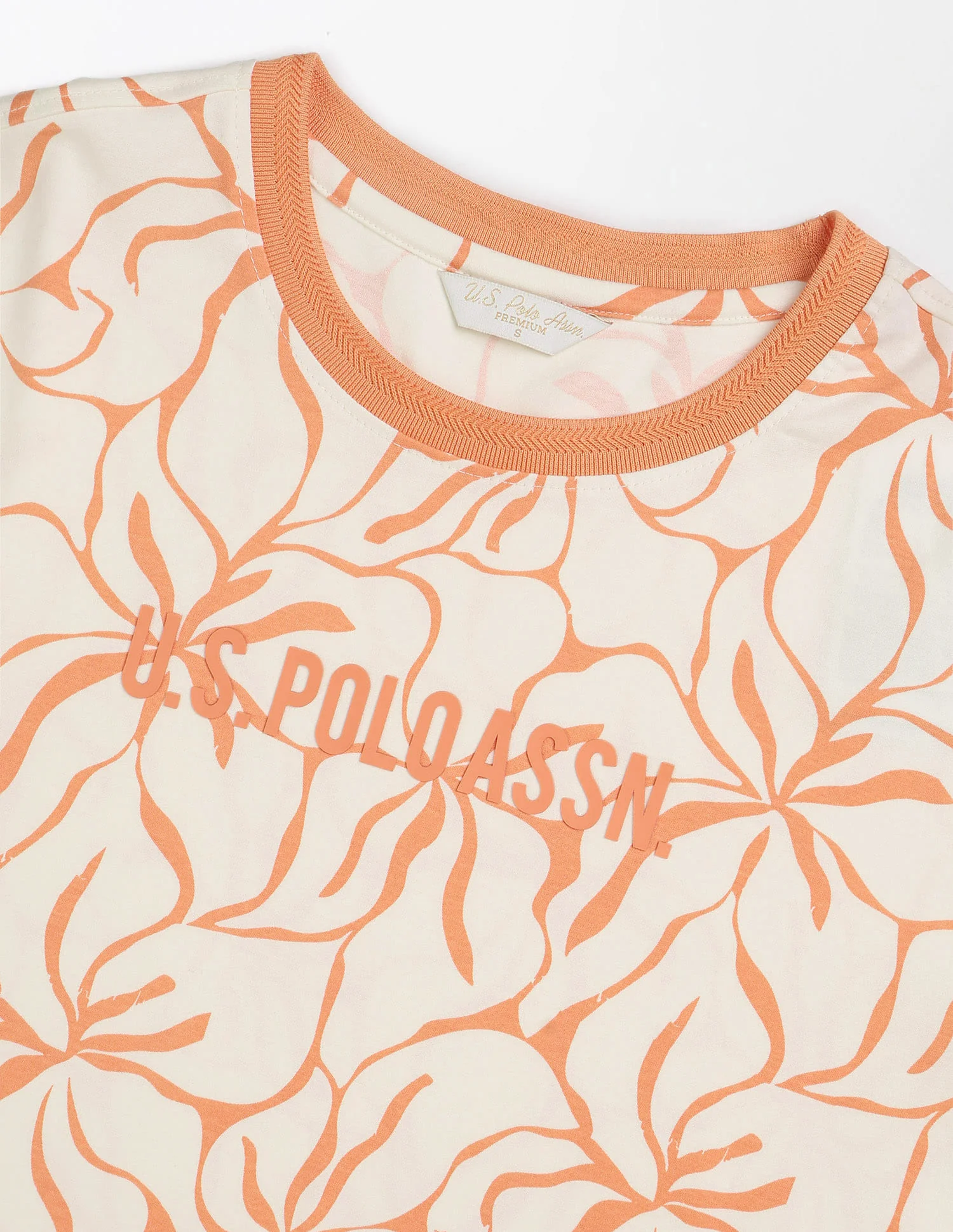 Boxy Fit Floral Printed T-Shirt - Image 8