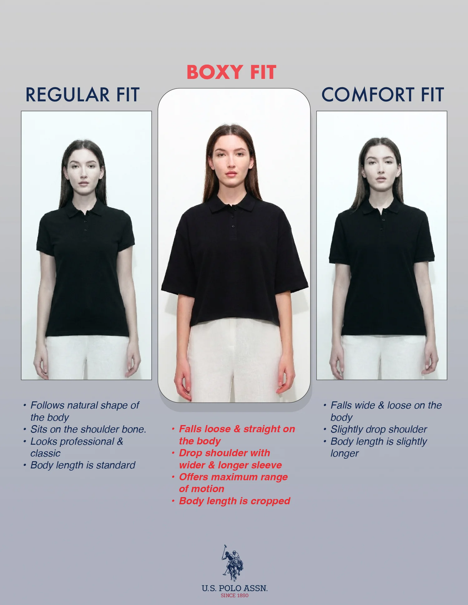 Boxy Fit Solid Polo Shirt - Image 9