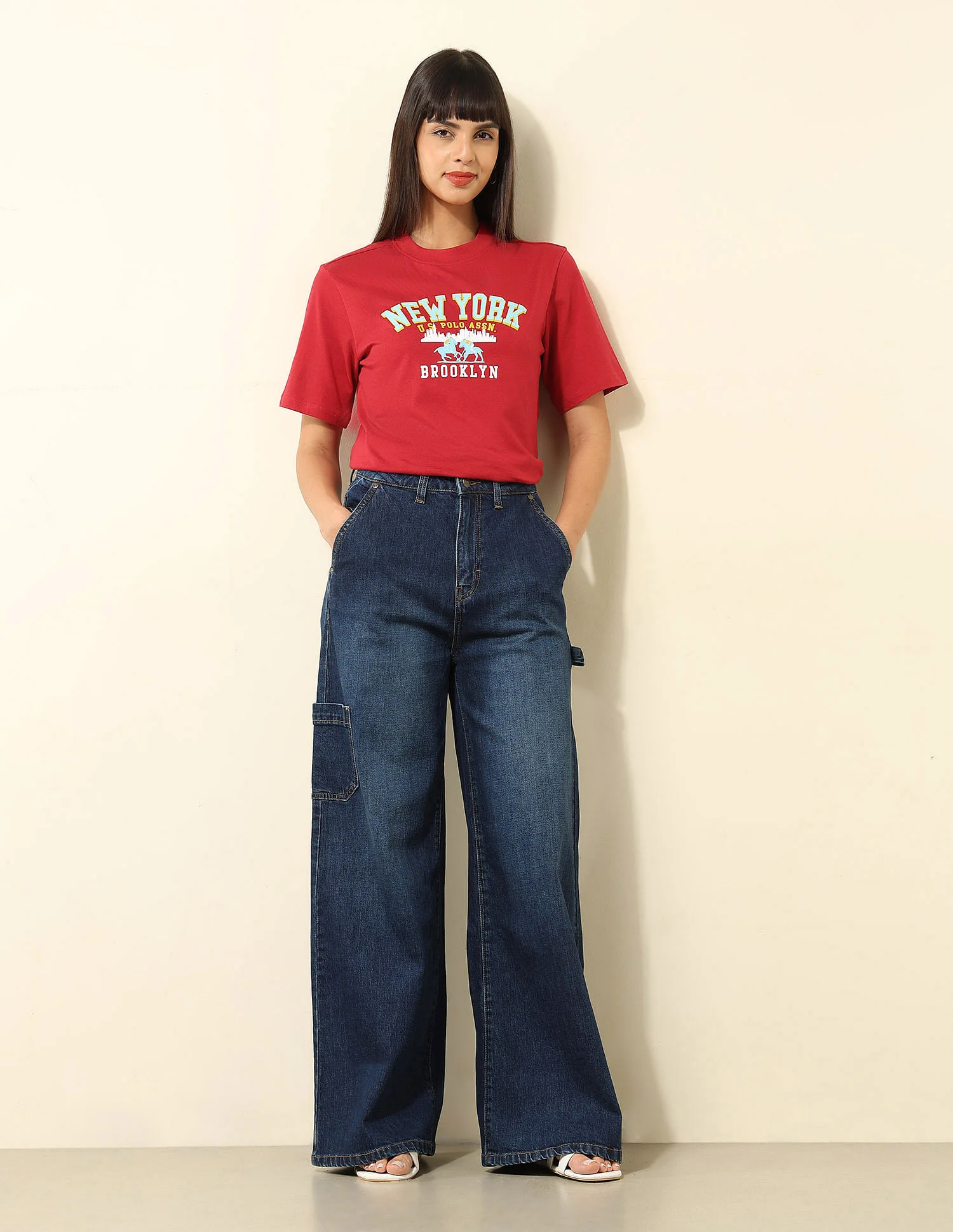 Boxy Fit Typography Printed T-Shirt - Image 3