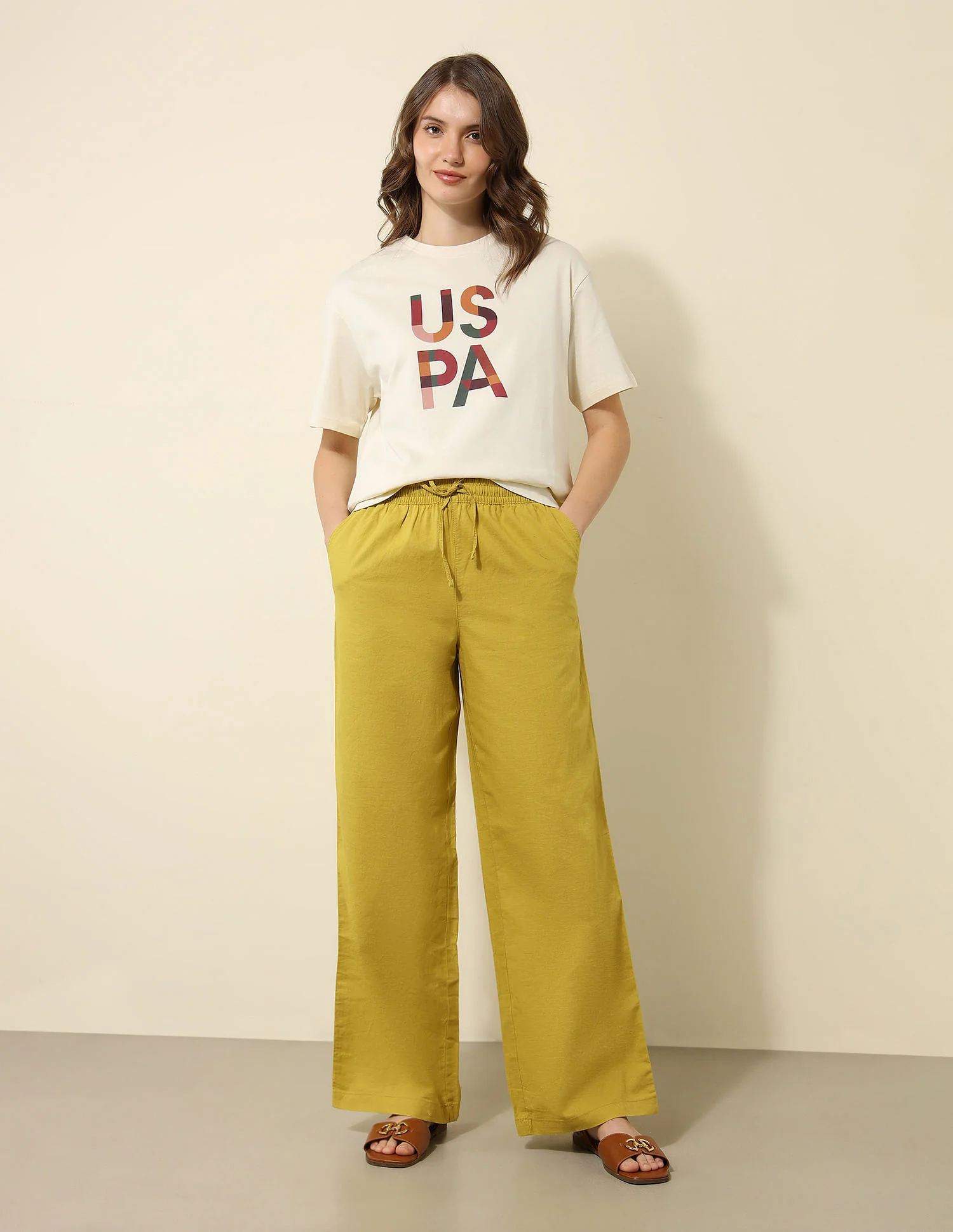 Boyfriend Fit Brand Printed T-Shirt - Image 3