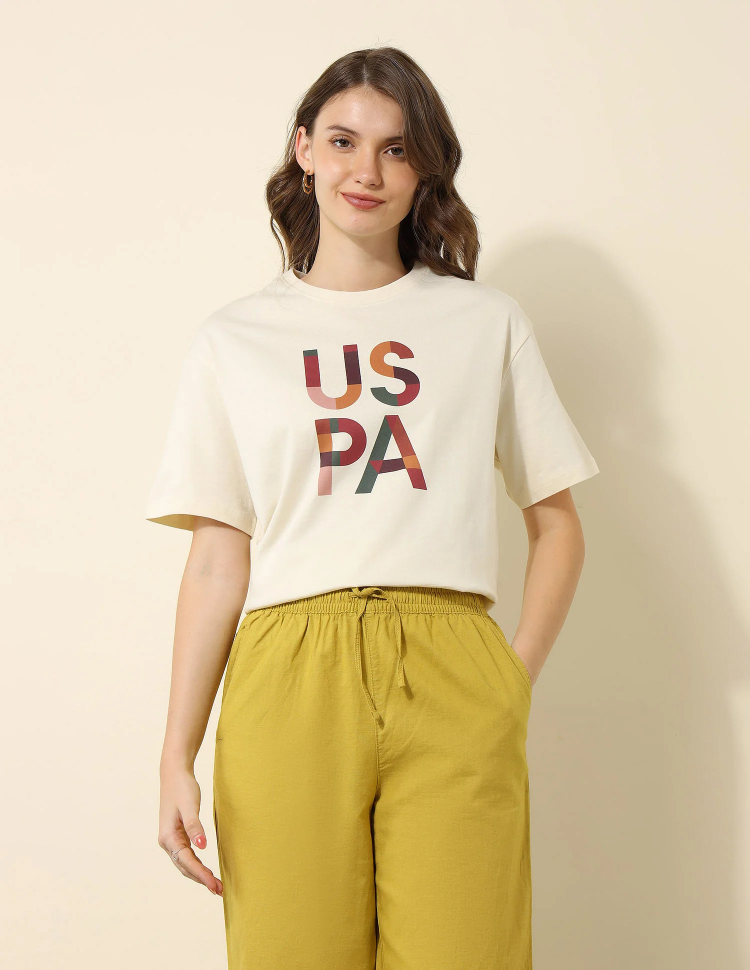 Boyfriend Fit Brand Printed T-Shirt - Image 6